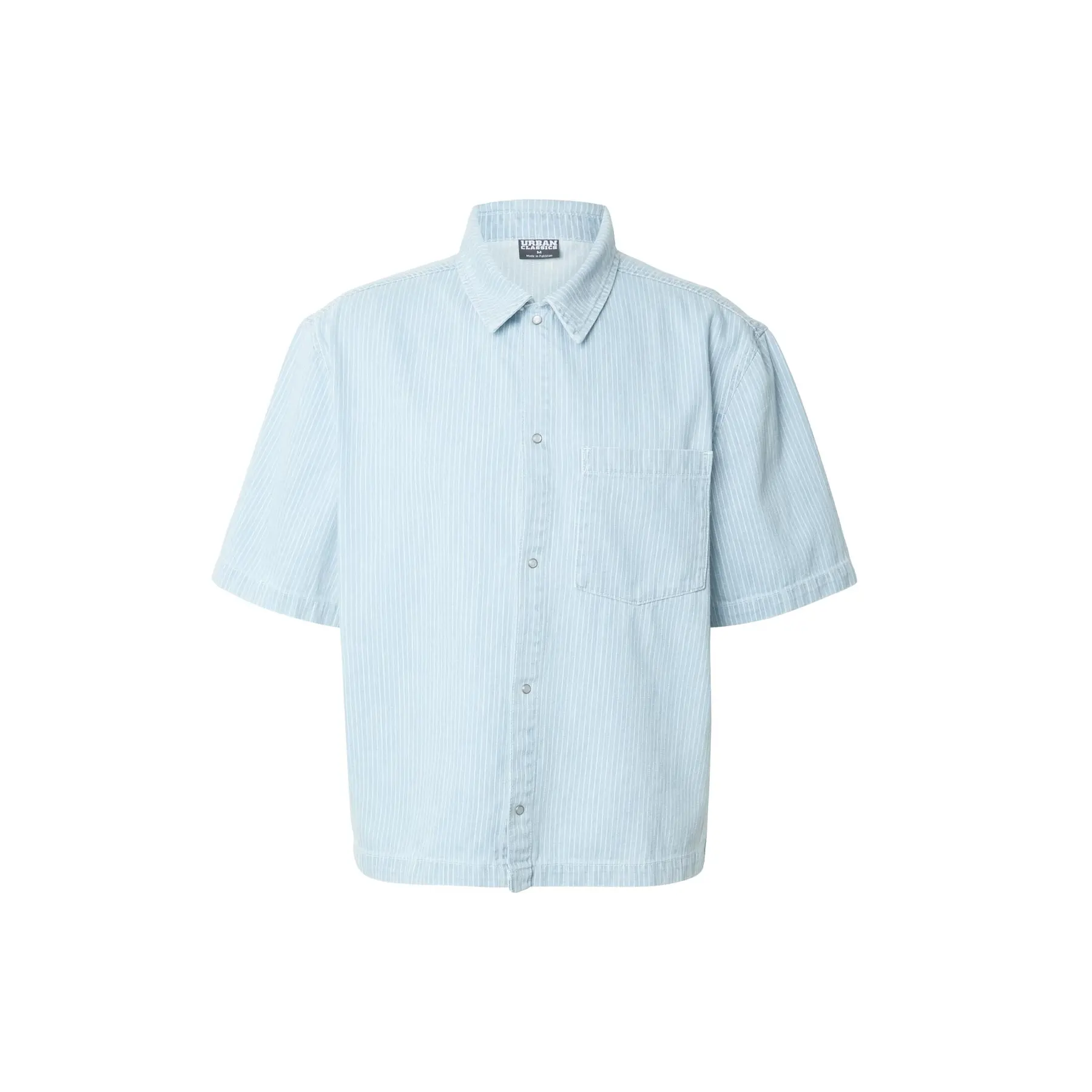Image of Denimhemd Urban Classics Pinstriped Casual