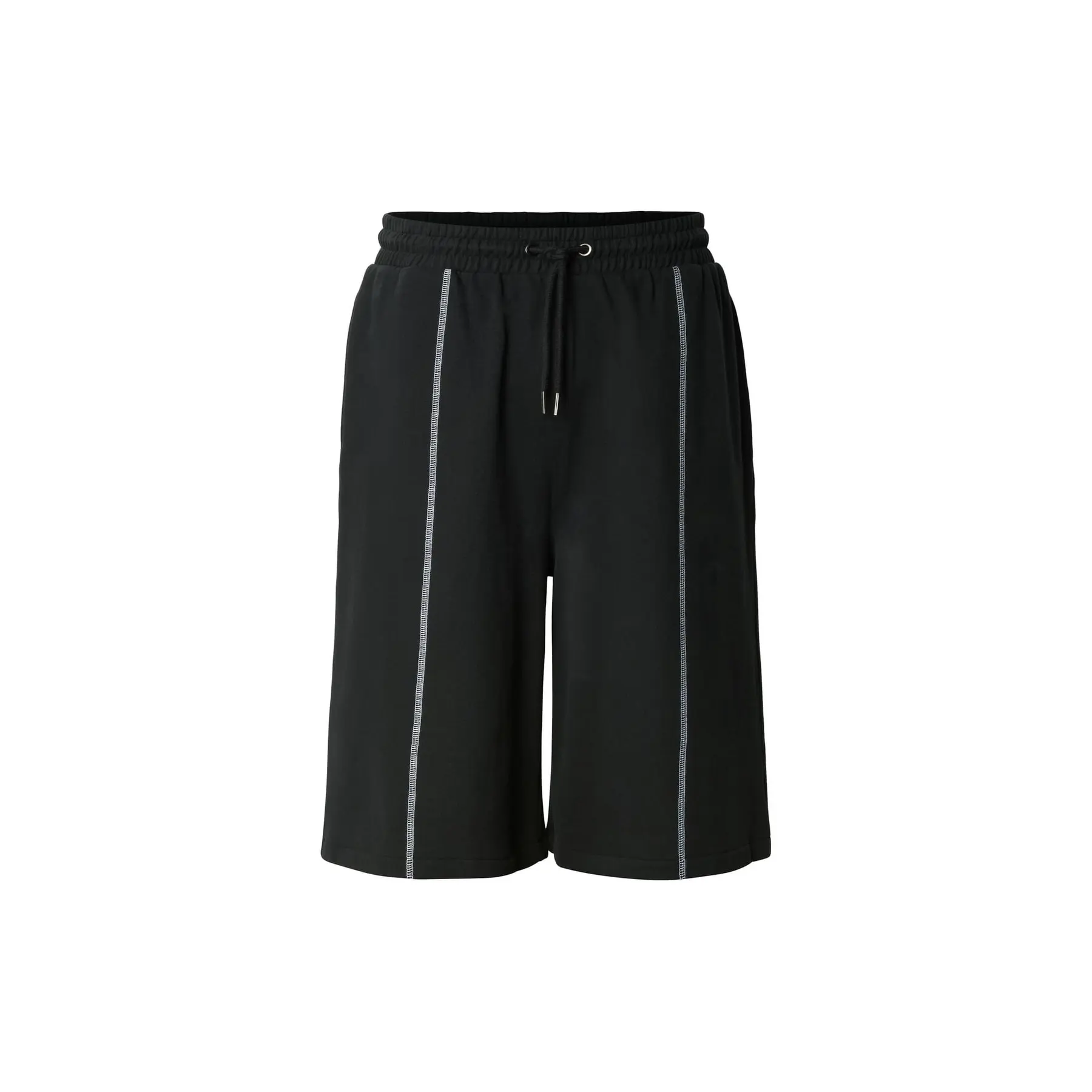 Short con cuciture a contrasto