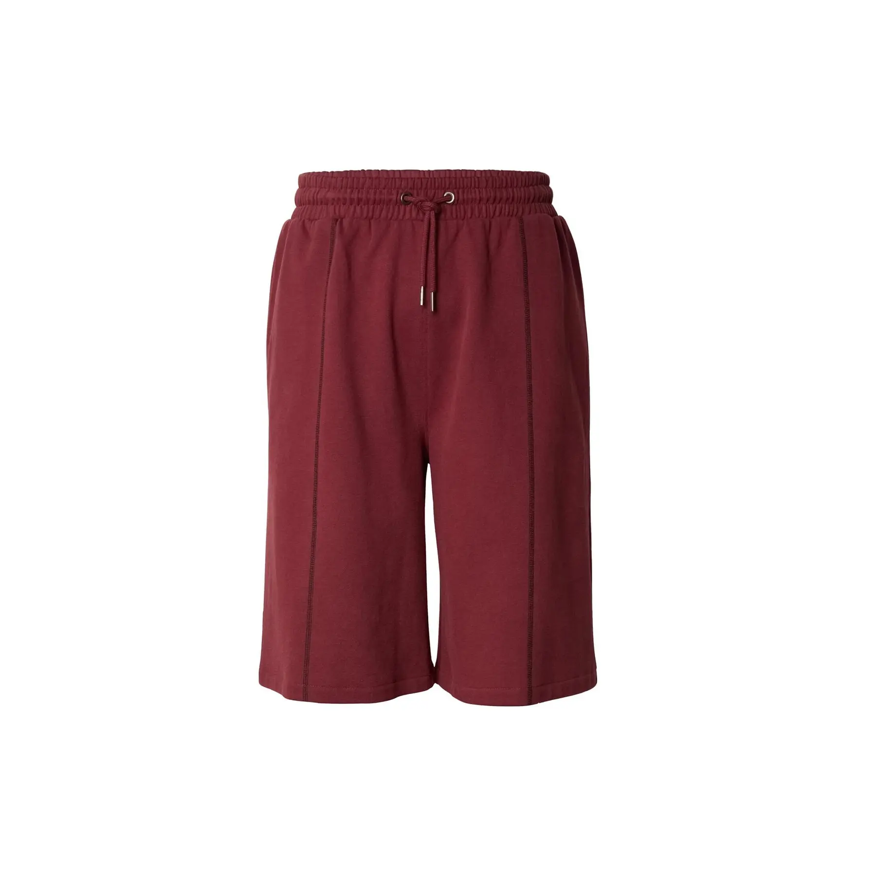 Short con cuciture a contrasto