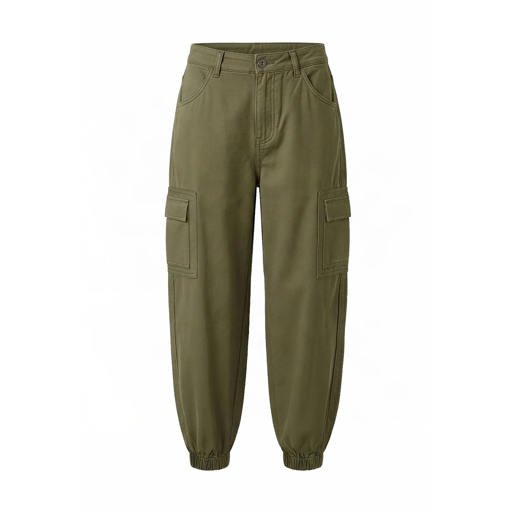 Pantaloni cargo in twill da donna