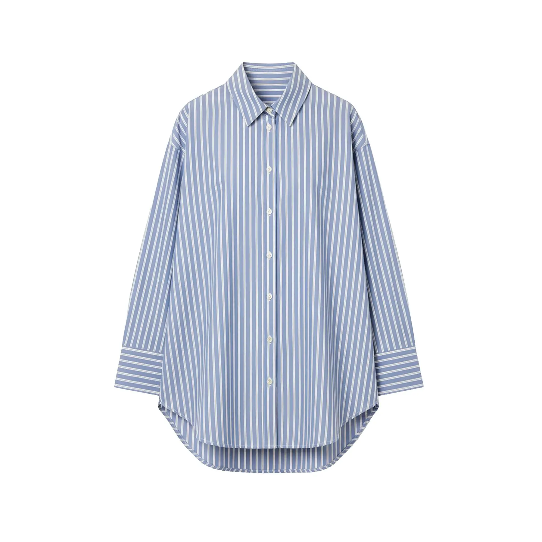 Camicia a righe da donna