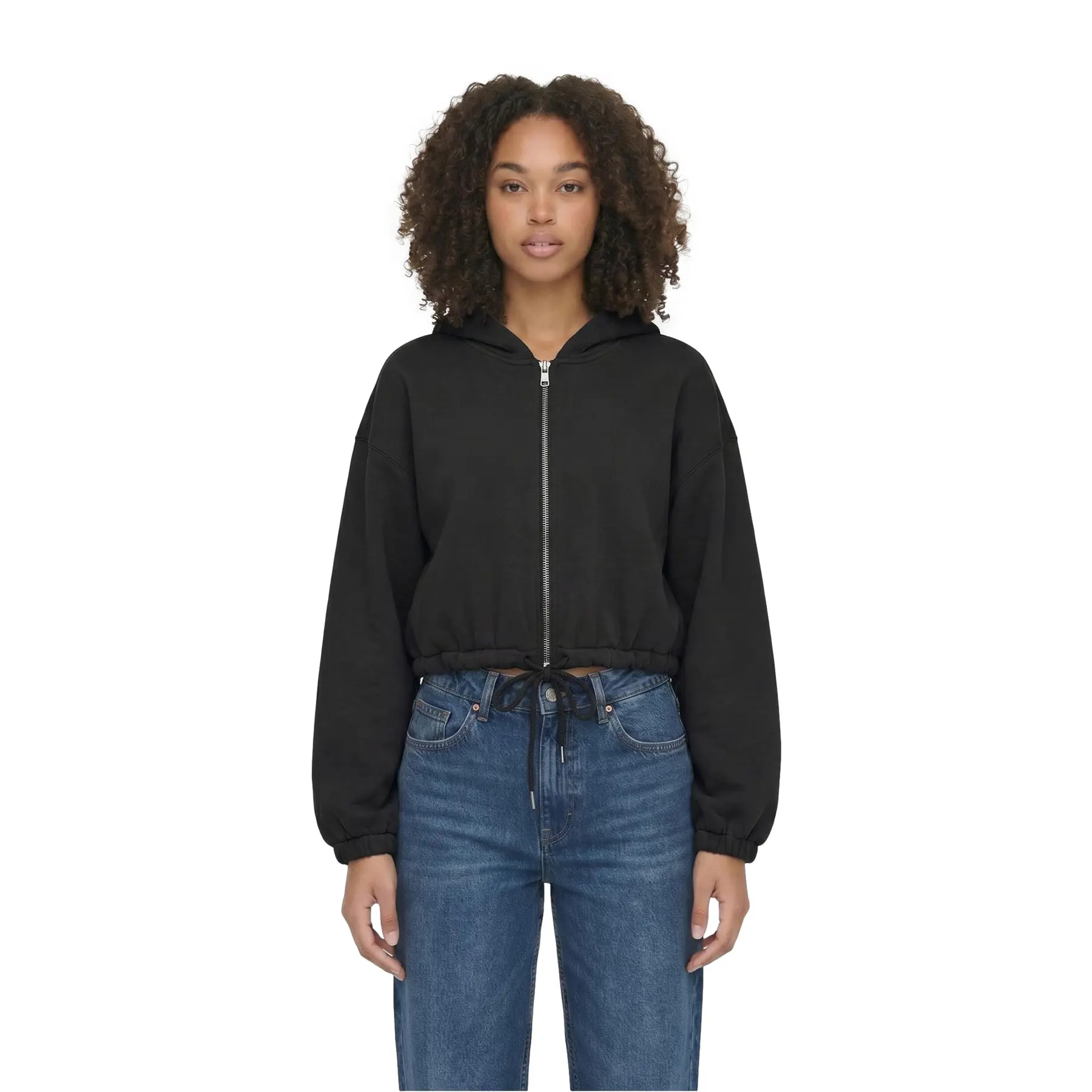 Hoodie Damen Urban Classics Fluffy