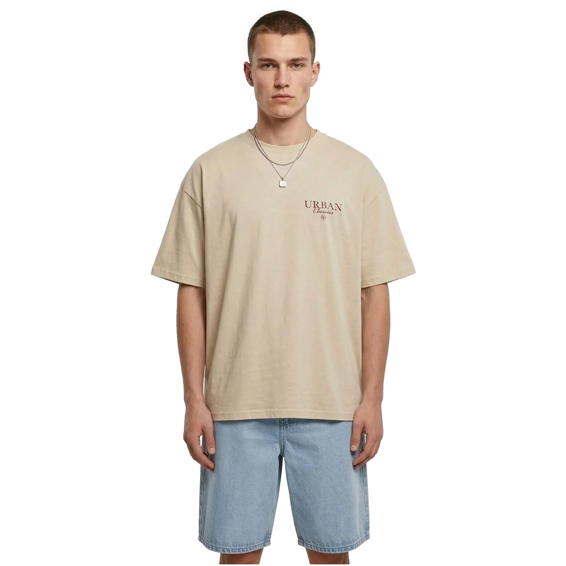 T-Shirt Urban Classics Fast Logo