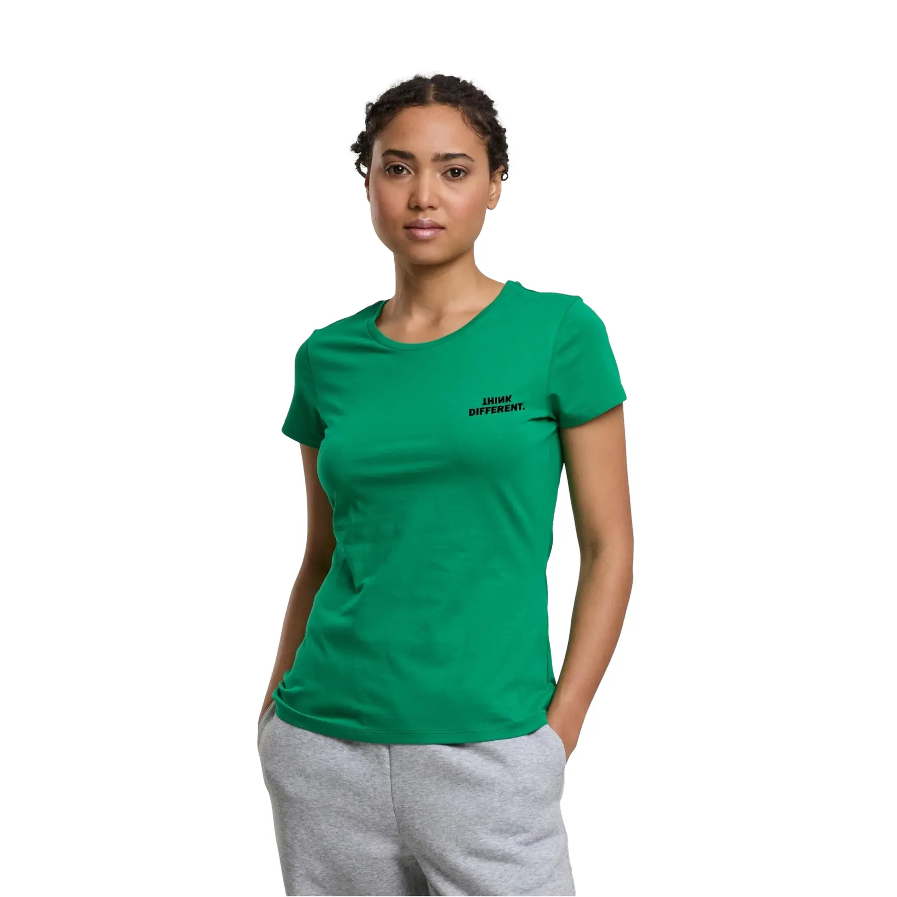 Basic Damen T-Shirt Urban Classics Think