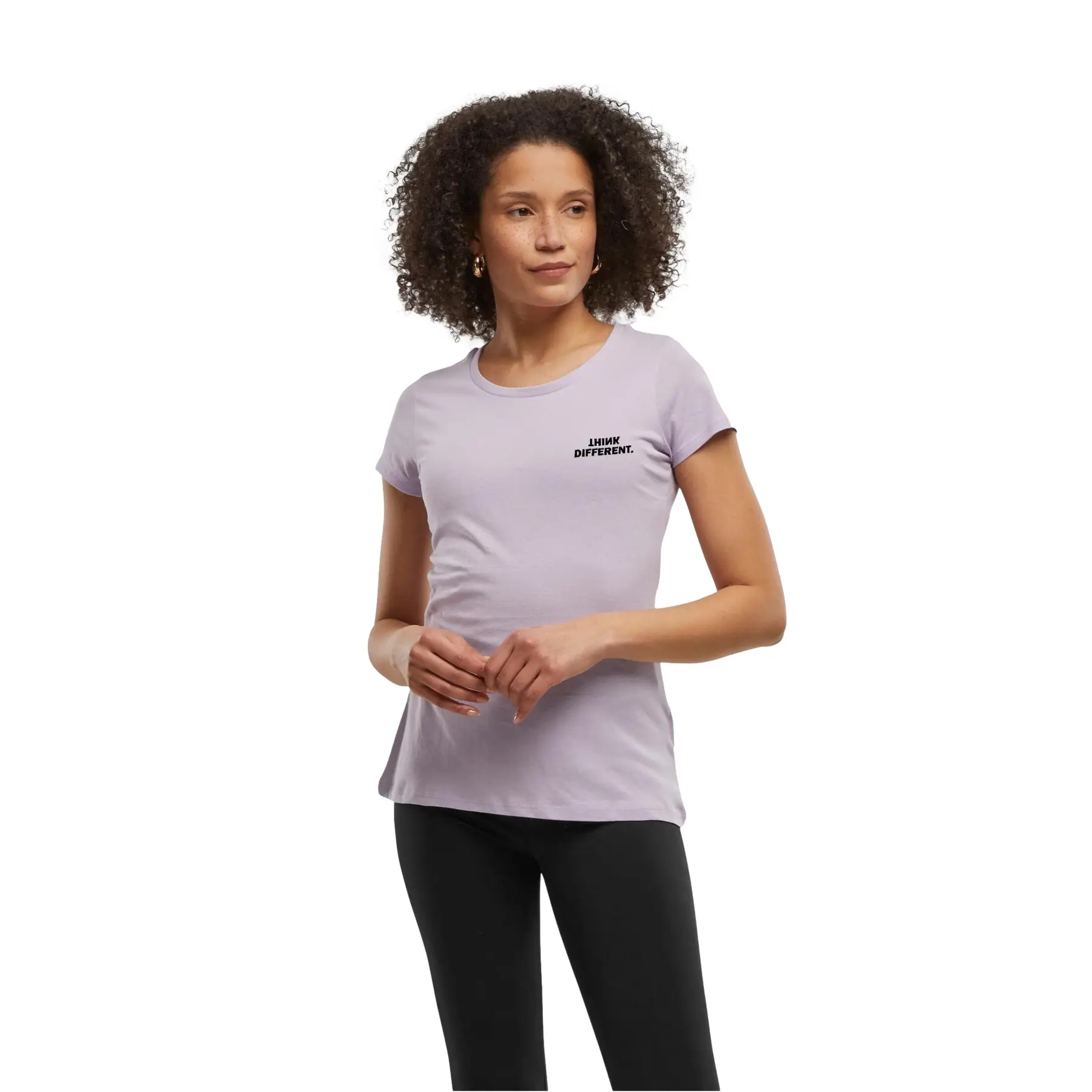 Damen T-Shirt Urban Classics Think Basic