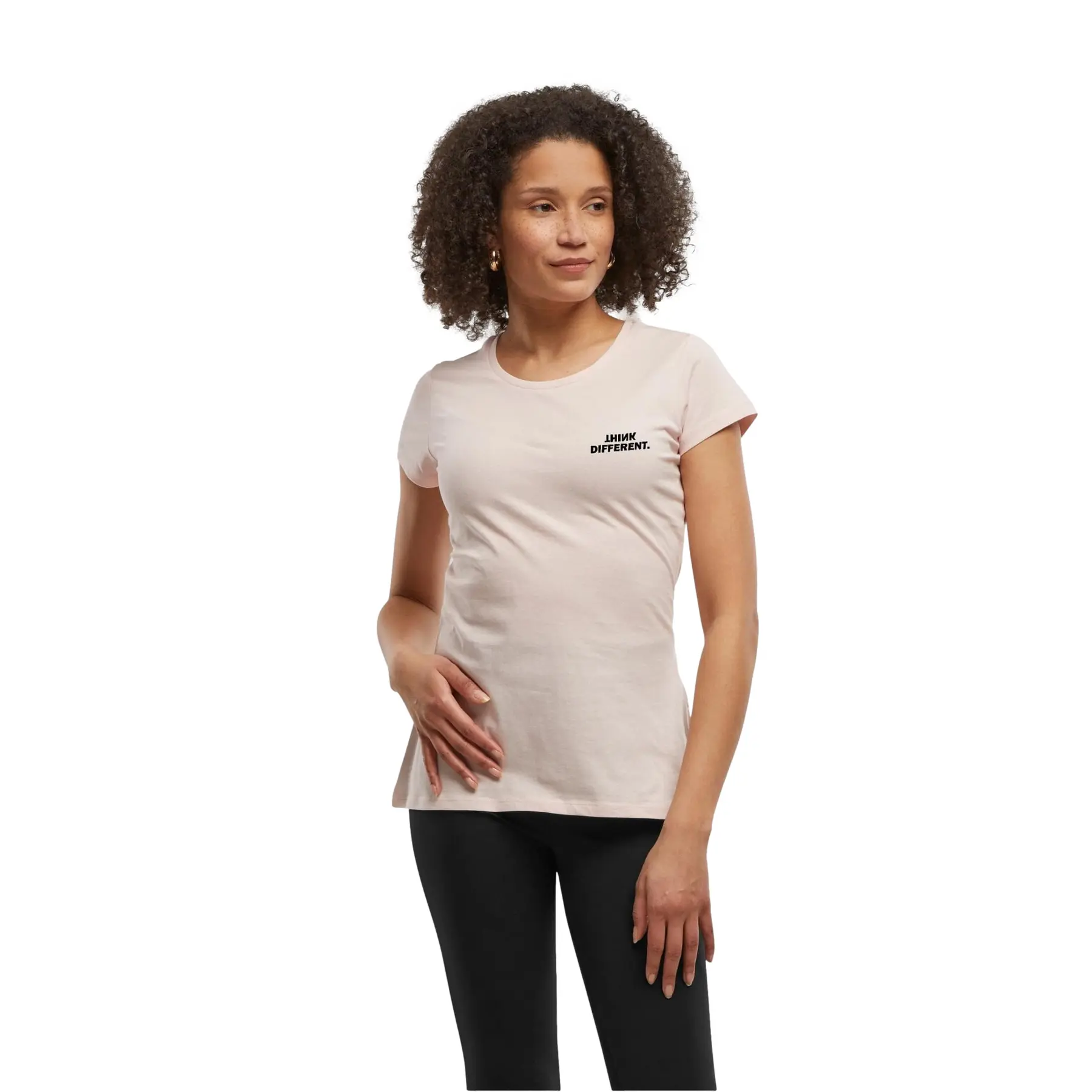 Basic Damen T-Shirt Urban Classics Think
