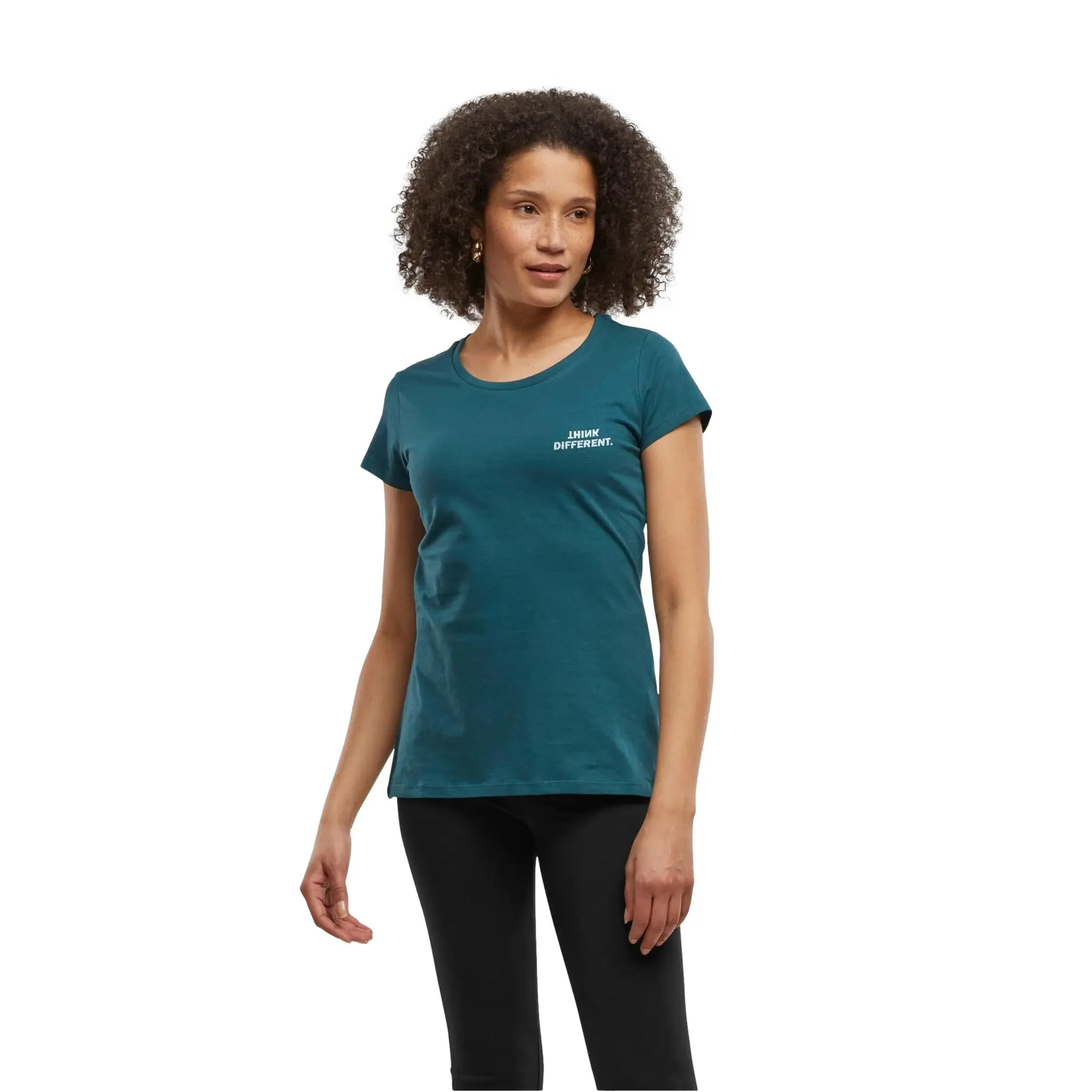 Basic Damen T-Shirt Urban Classics Think