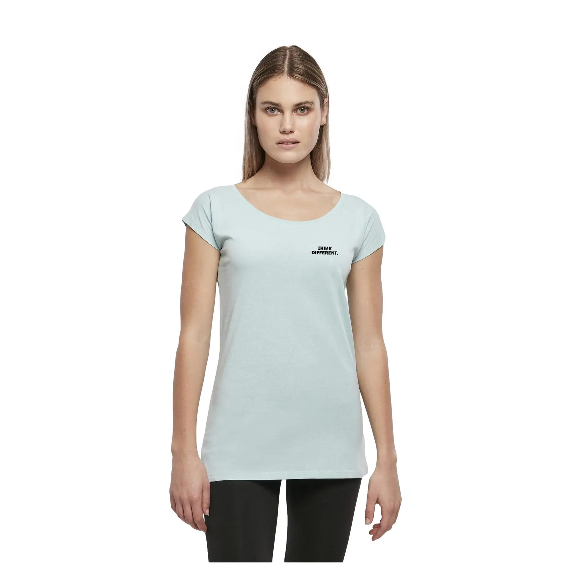 Damen T-Shirt Urban Classics Think