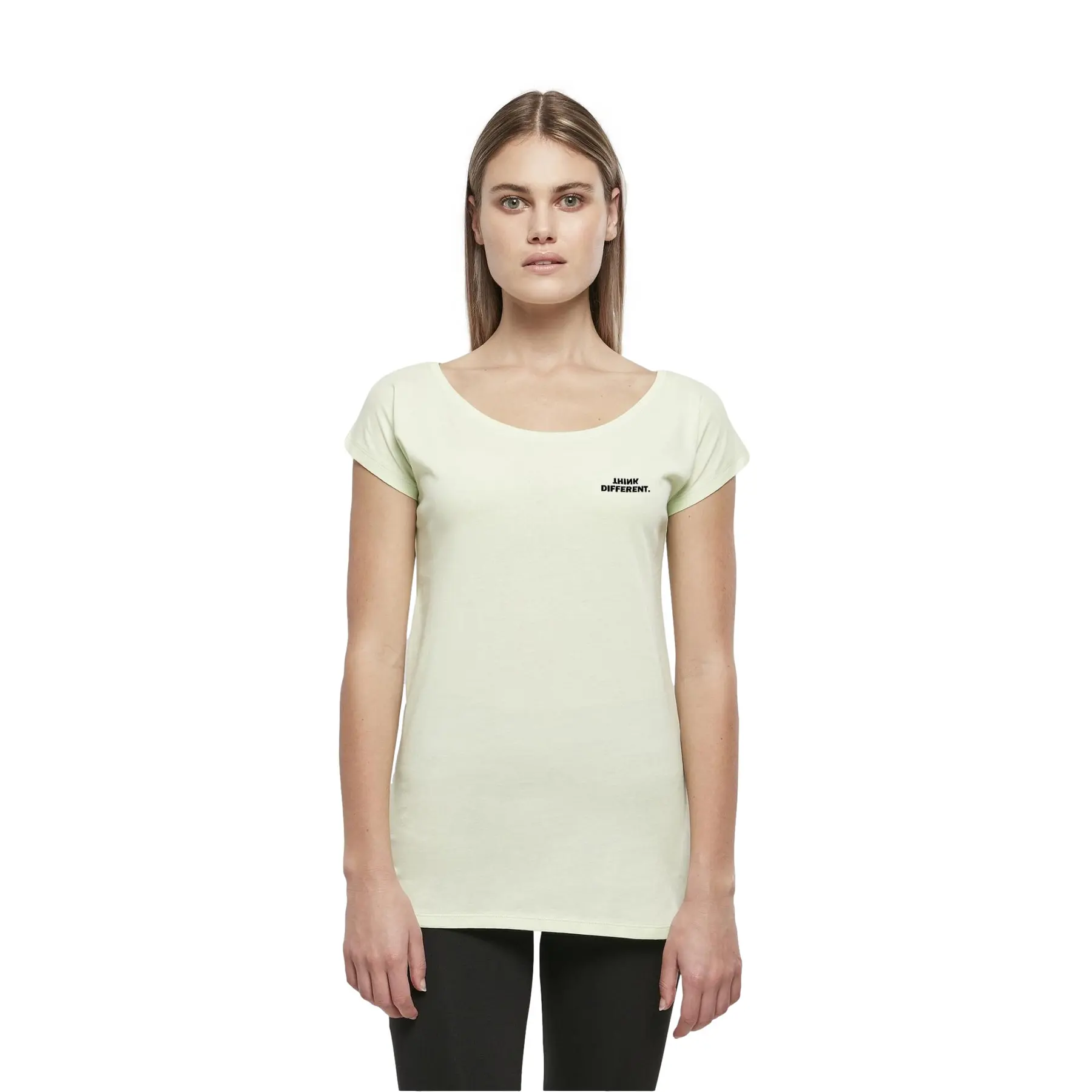 Damen T-Shirt Urban Classics Think