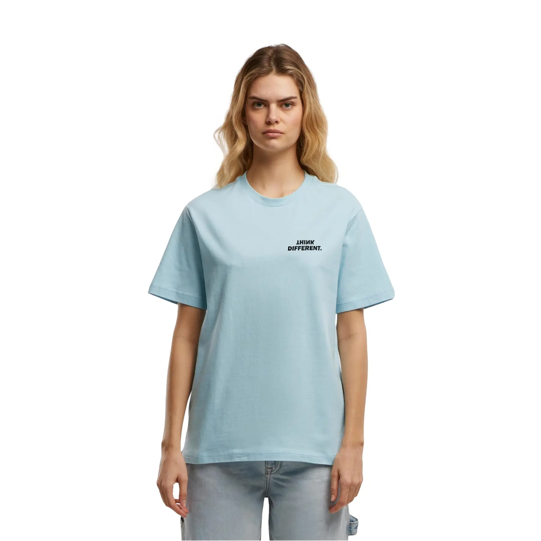 Damen T-Shirt Urban Classics Think Everyday