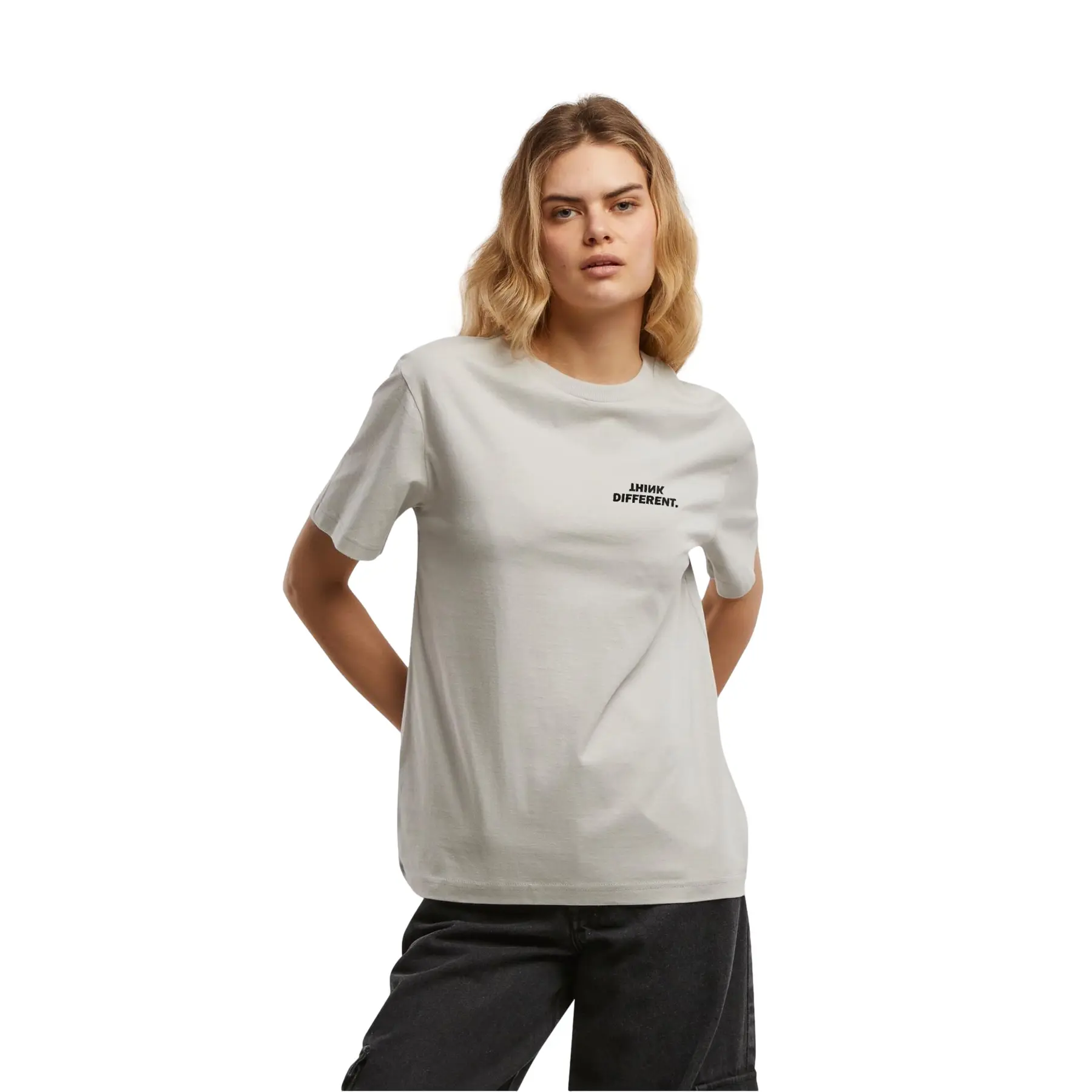 Damen T-Shirt Urban Classics Think Everyday