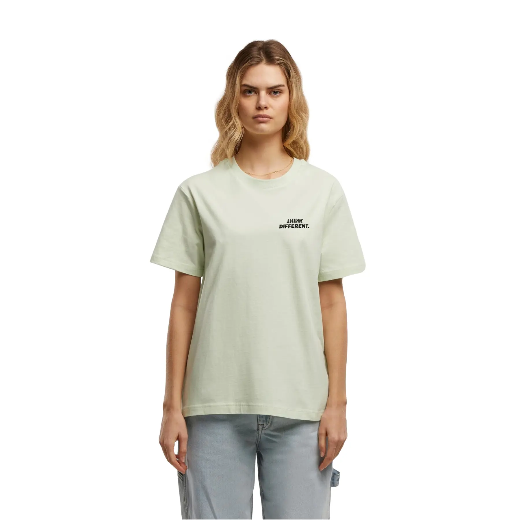 Damen T-Shirt Urban Classics Think Everyday