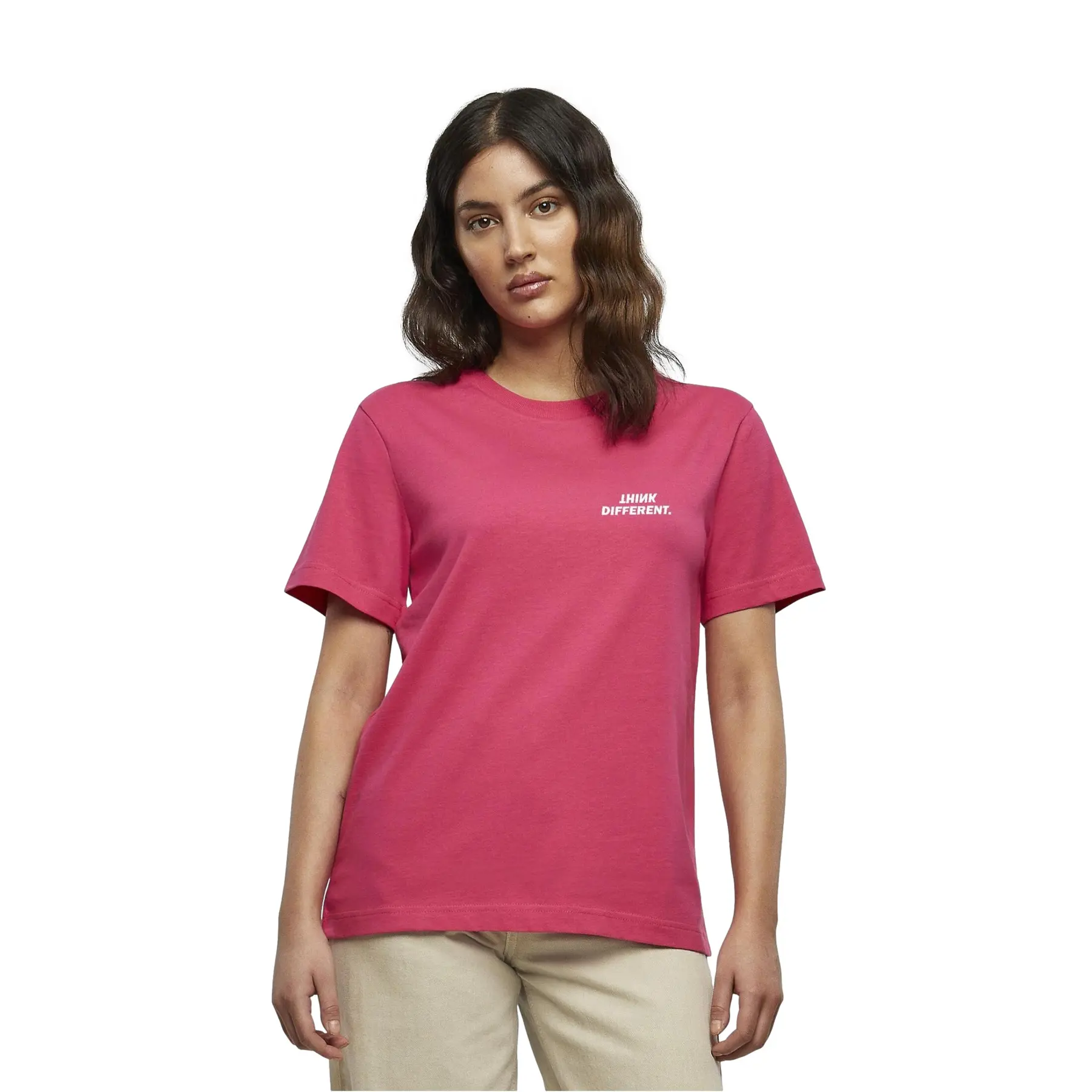 Damen T-Shirt Urban Classics Think Everyday