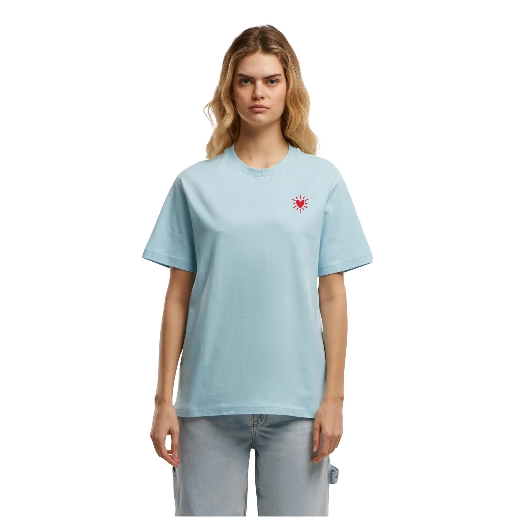 Damen T-Shirt Urban Classics Radiant Heart Everyday