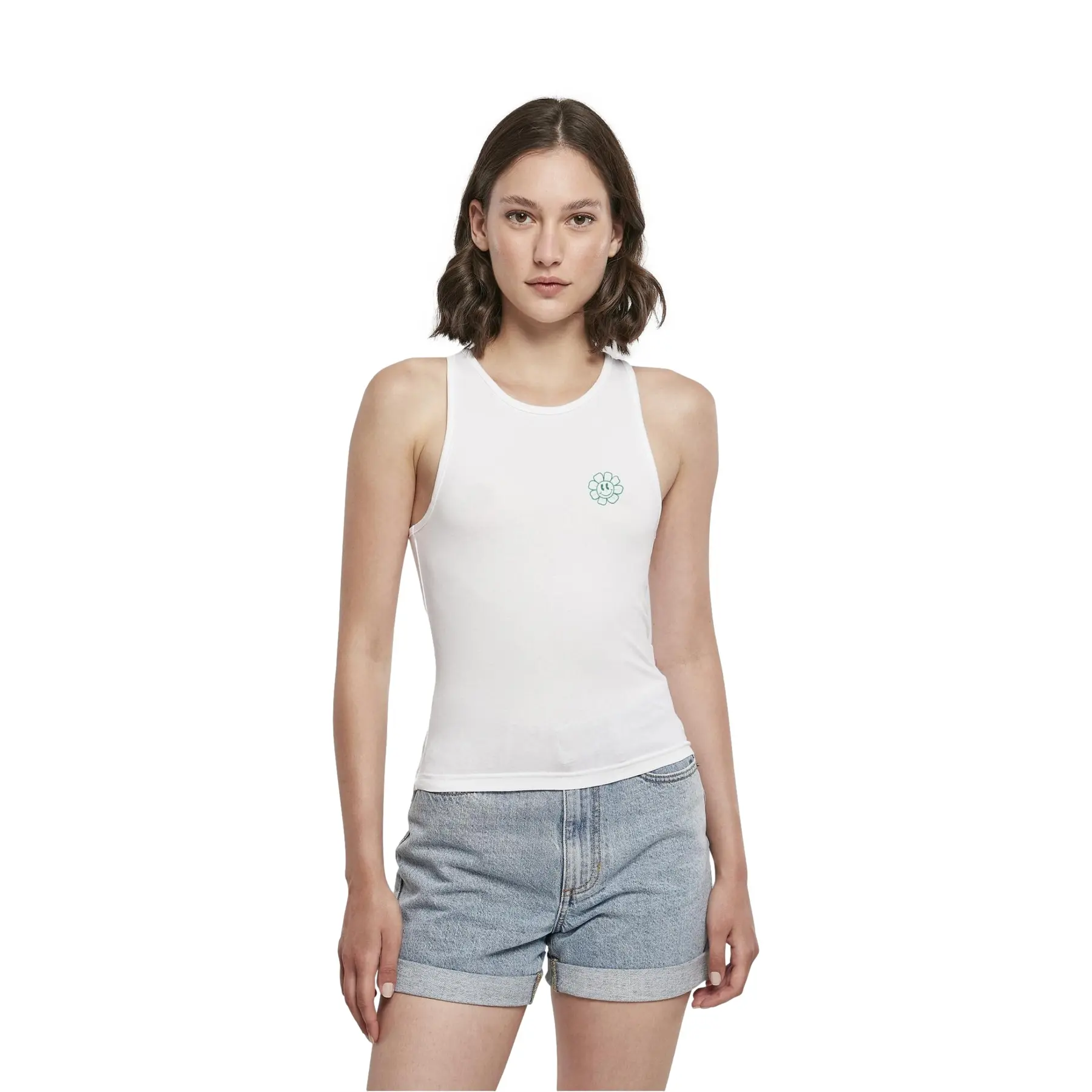 Damen-Top Urban Classics Smileflower Racer