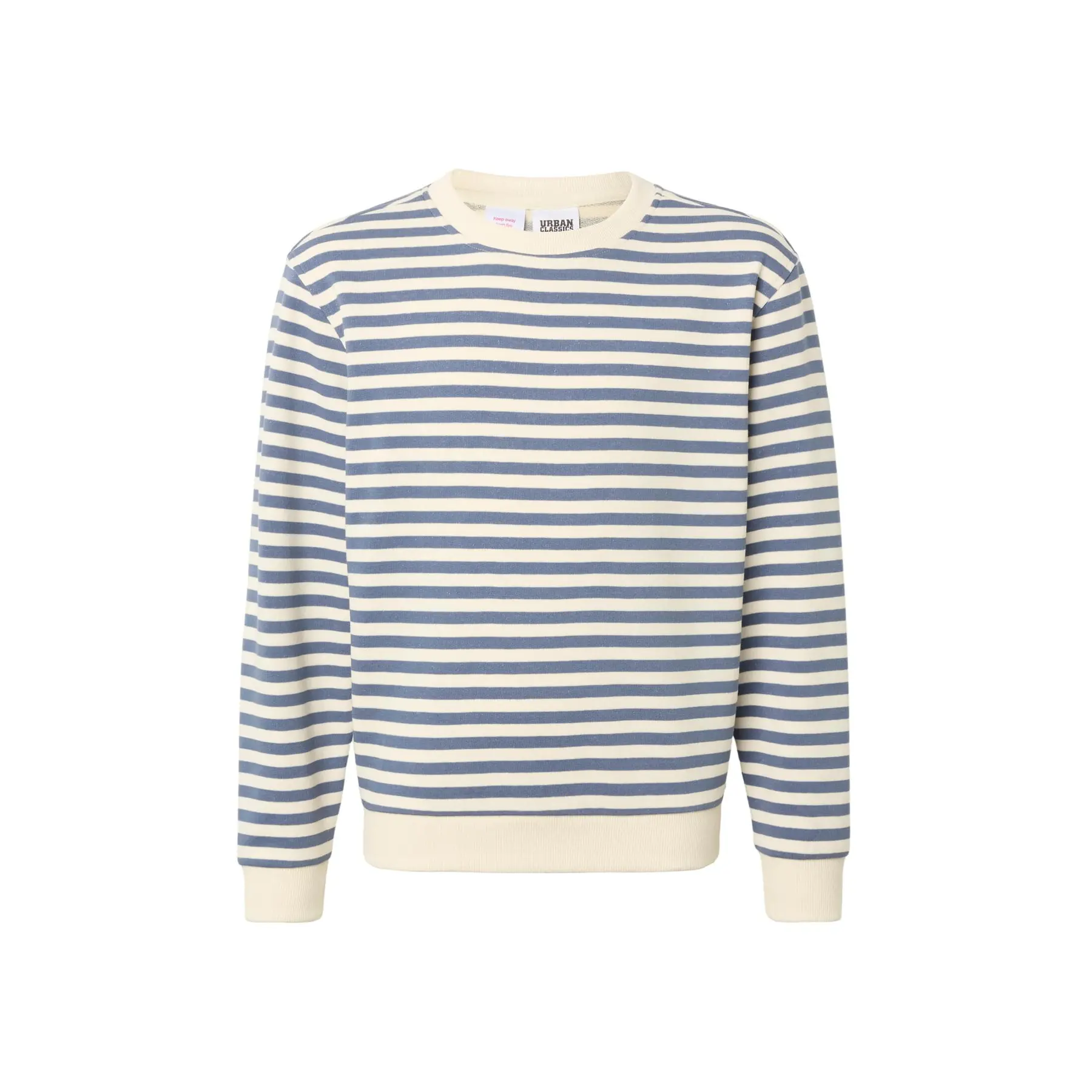 Felpa oversize a collo tondo ragazza