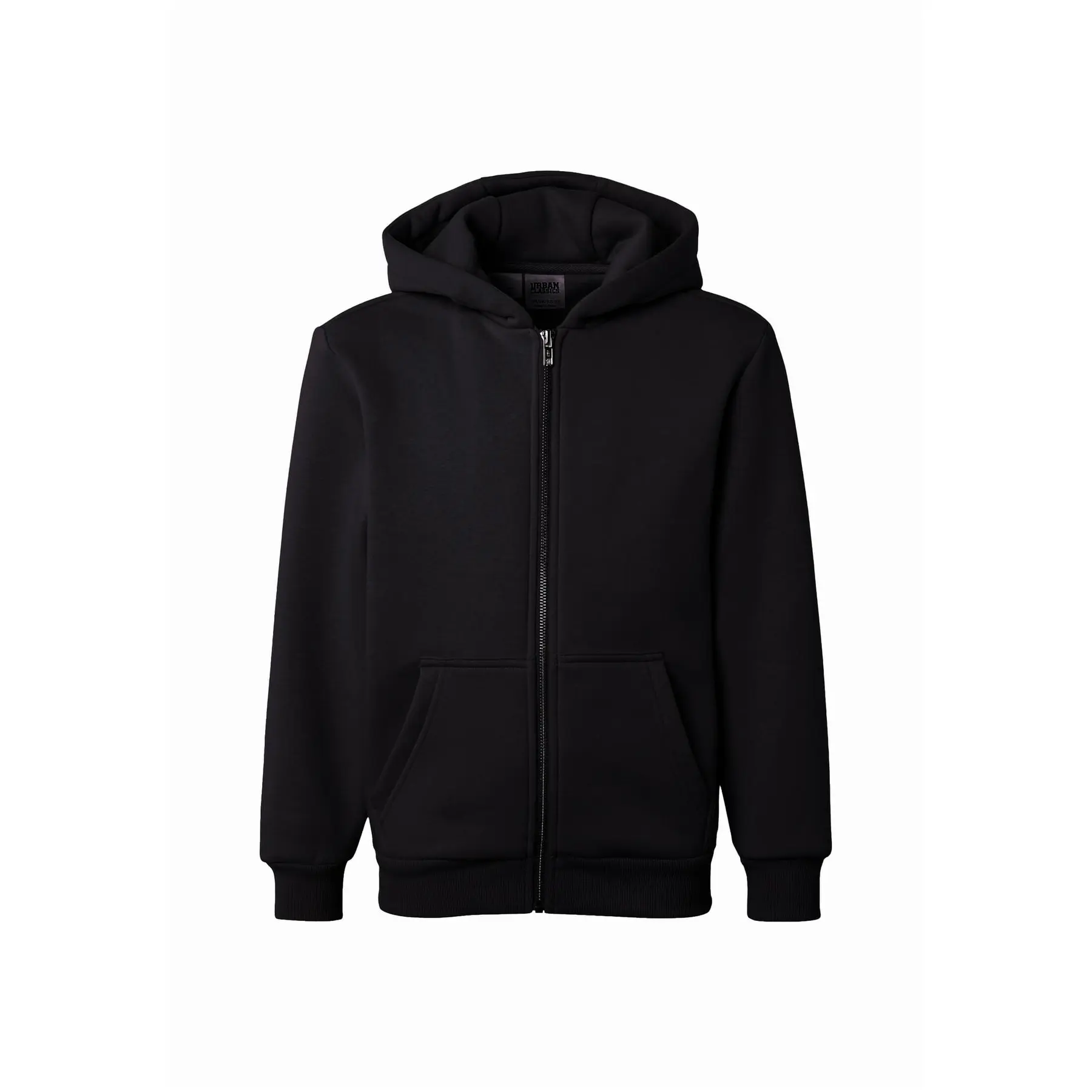 Kapuzensweatshirt mit Reißverschluss Kind Urban Classics Fluffy