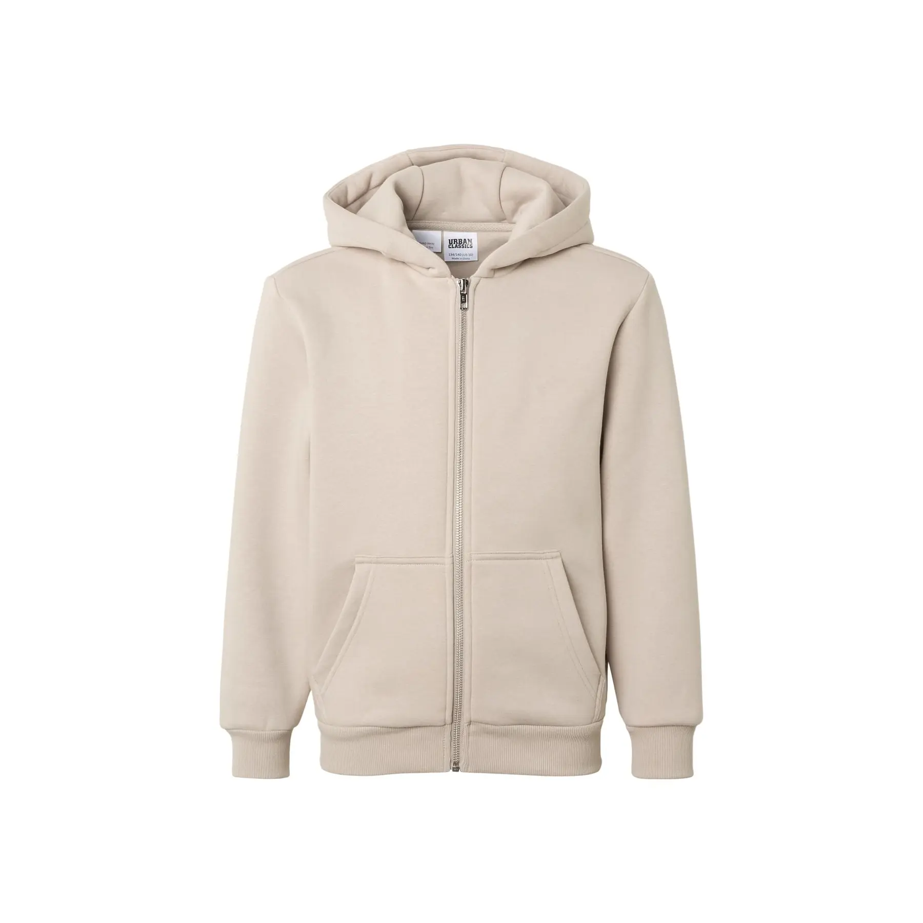 Kinder Kapuzenpullover Mit Reißverschluss Urban Classics Fluffy