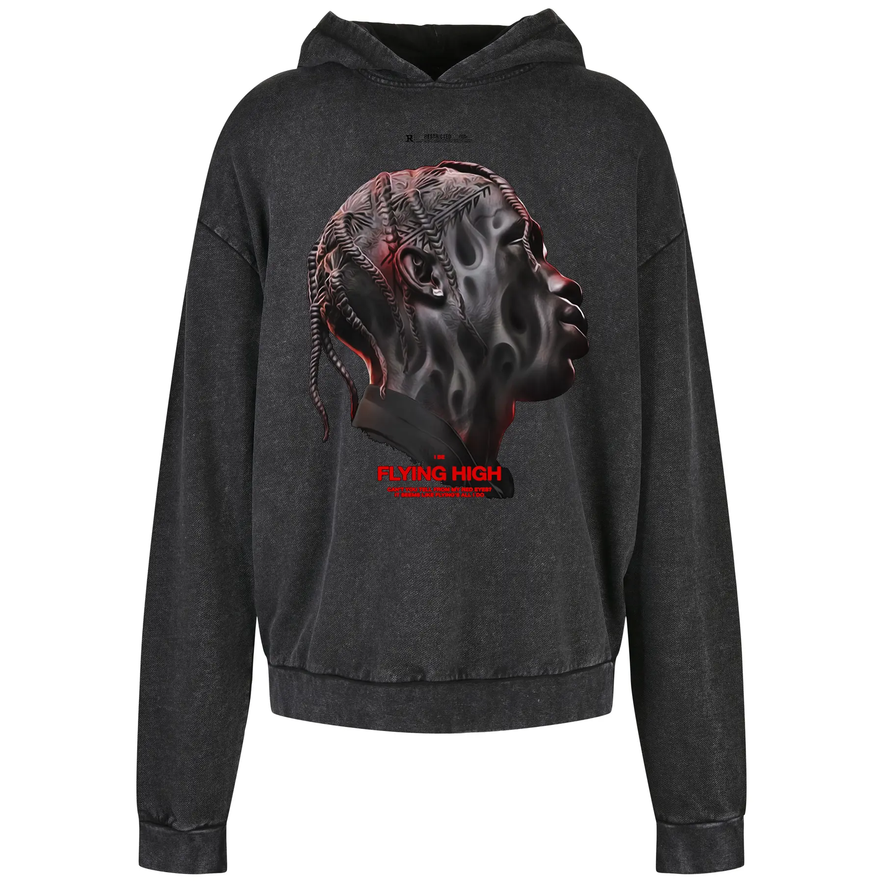 Felpa con cappuccio Mister Tee Flying High Oversize