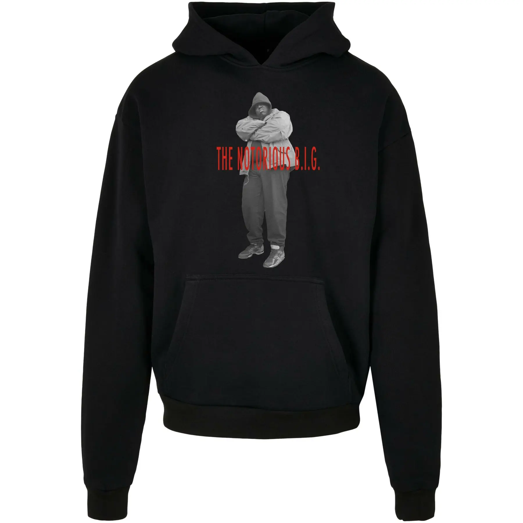 4066051091554 - Kapuzensweatshirt Mister Tee Biggie Smalls Concrete
