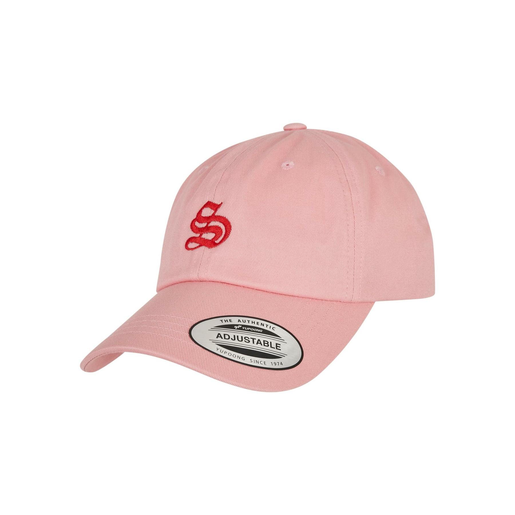 4066051077732 - Basecap Mister Tee Letter Pink Low Profile