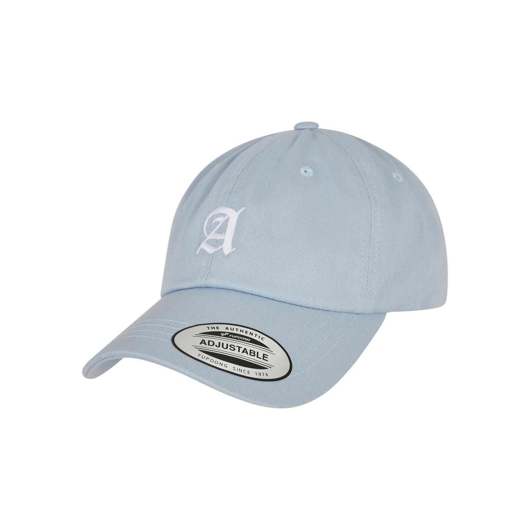4066051077794 - Basecap Mister Tee Letter Lightblue Low Profile