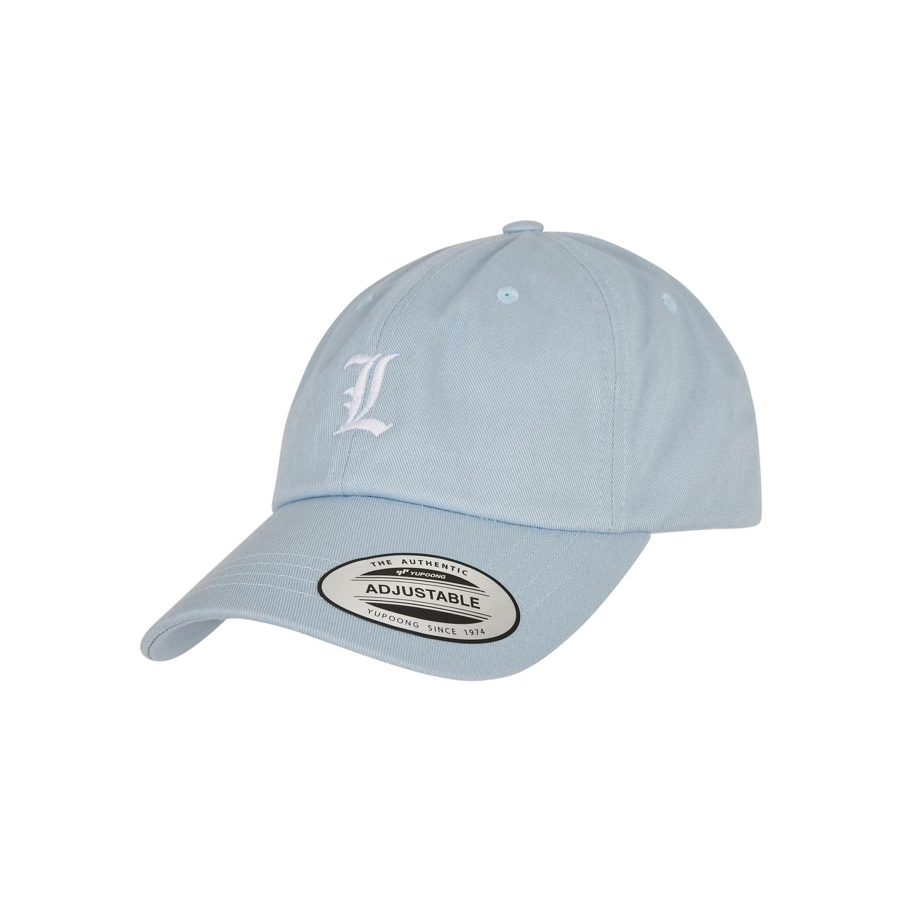 4066051077800 - Basecap Mister Tee Letter Lightblue Low Profile
