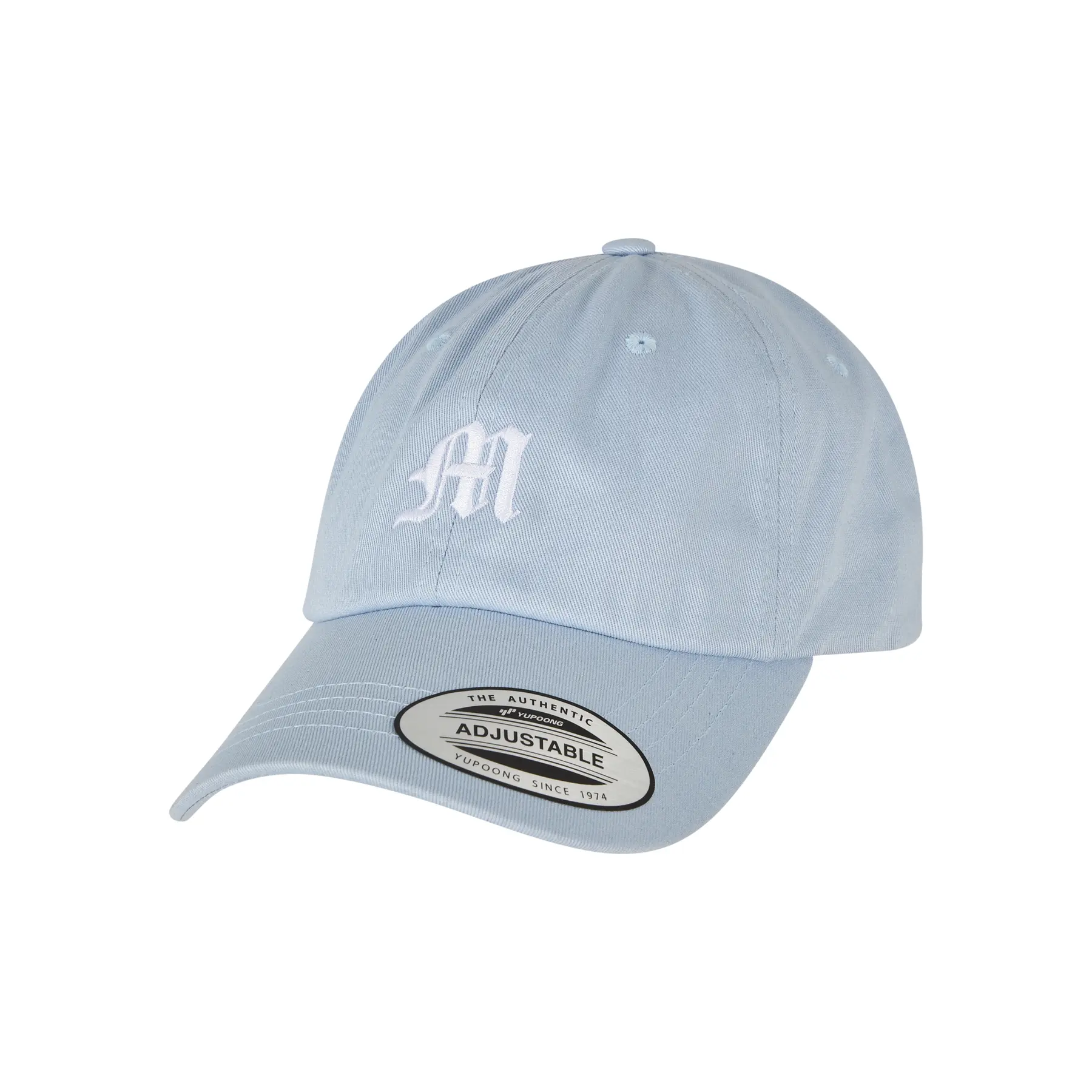 4066051077817 - Basecap Mister Tee Letter Lightblue Low Profile