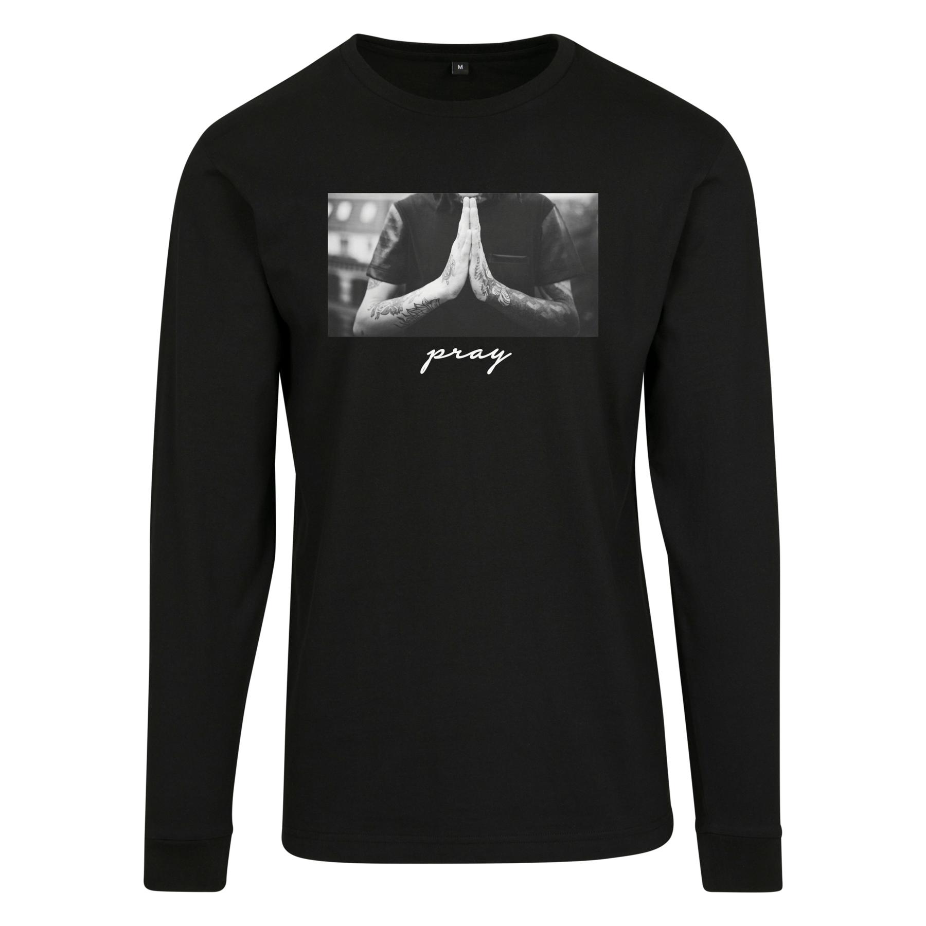 4066051109105 - Langarm-T-Shirt Mister Tee Pray