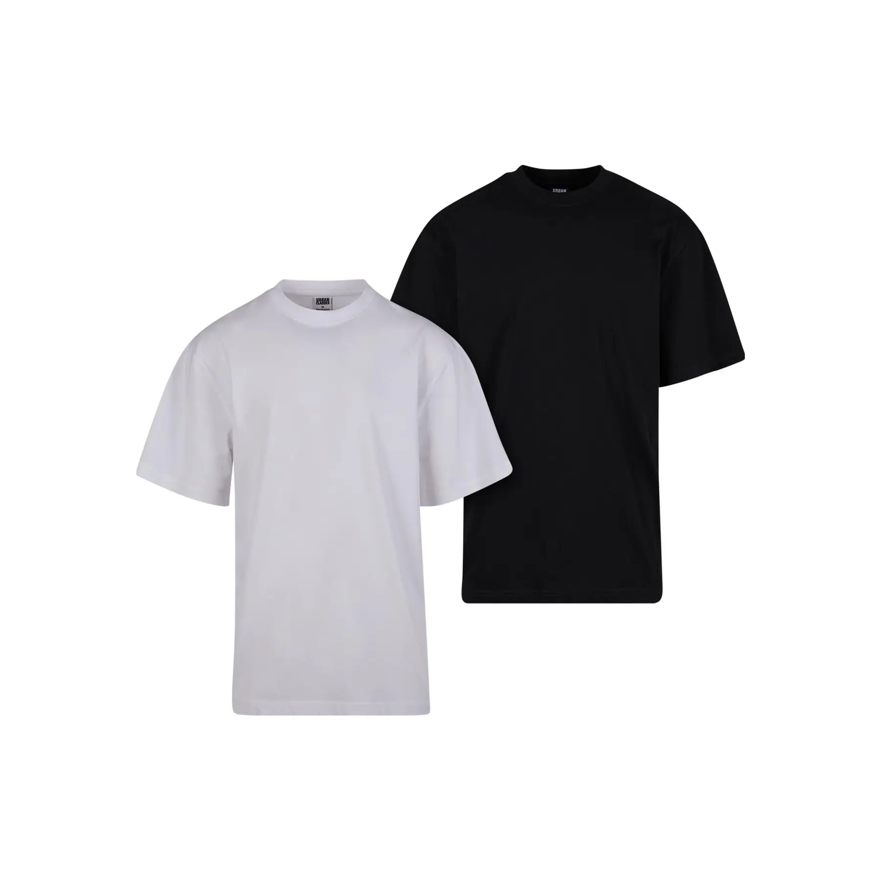 Urban Classics Men's Blanc T-Shirt (X2)