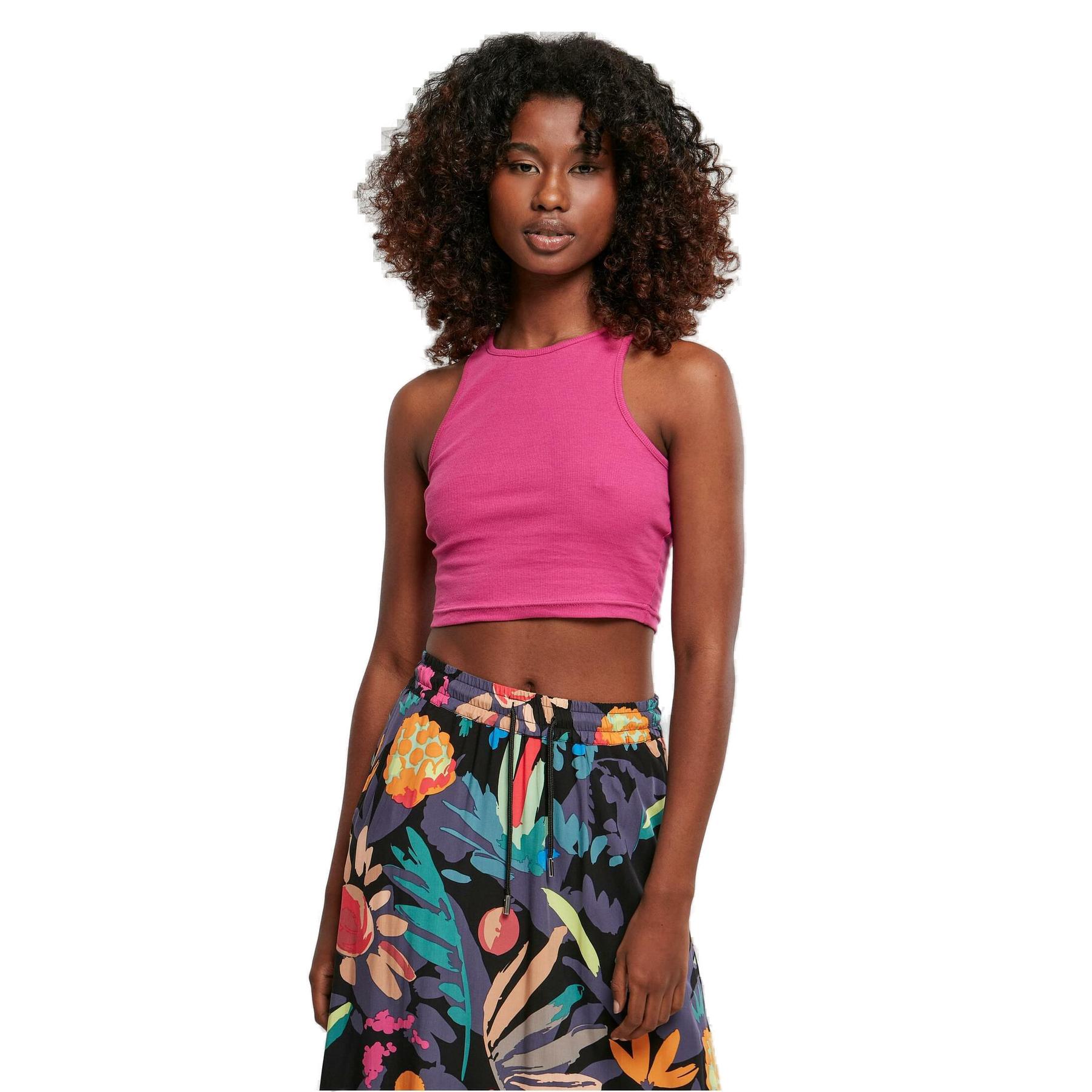4065812107978 - Kurzes geripptes Tank-Top Damen Urban Classics 4065812107978 - Kurzes geripptes Tank-Top Damen Urban Classics