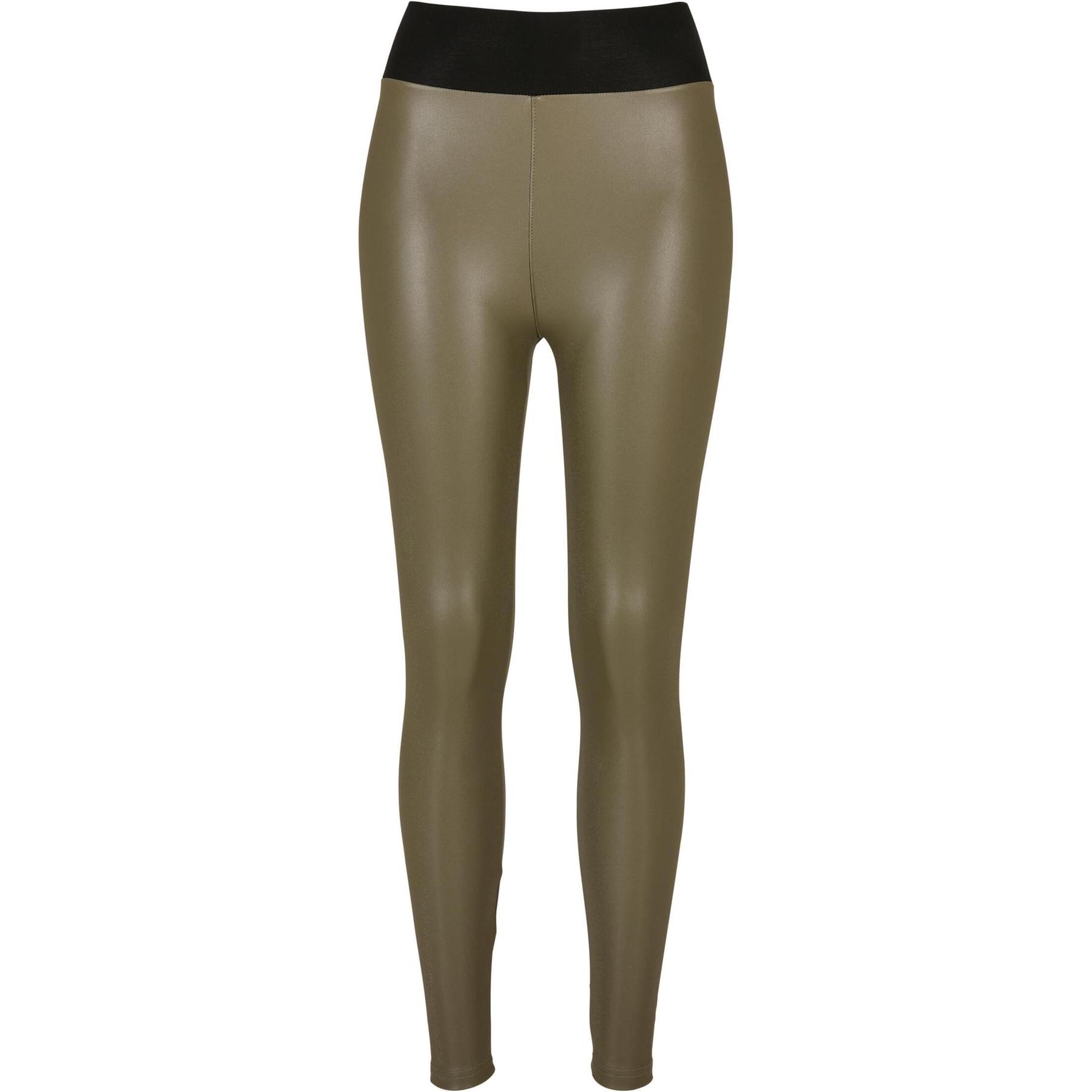 4065812236883 - Leggings aus Kunstleder mit hoher Taille Frau Urban Classics