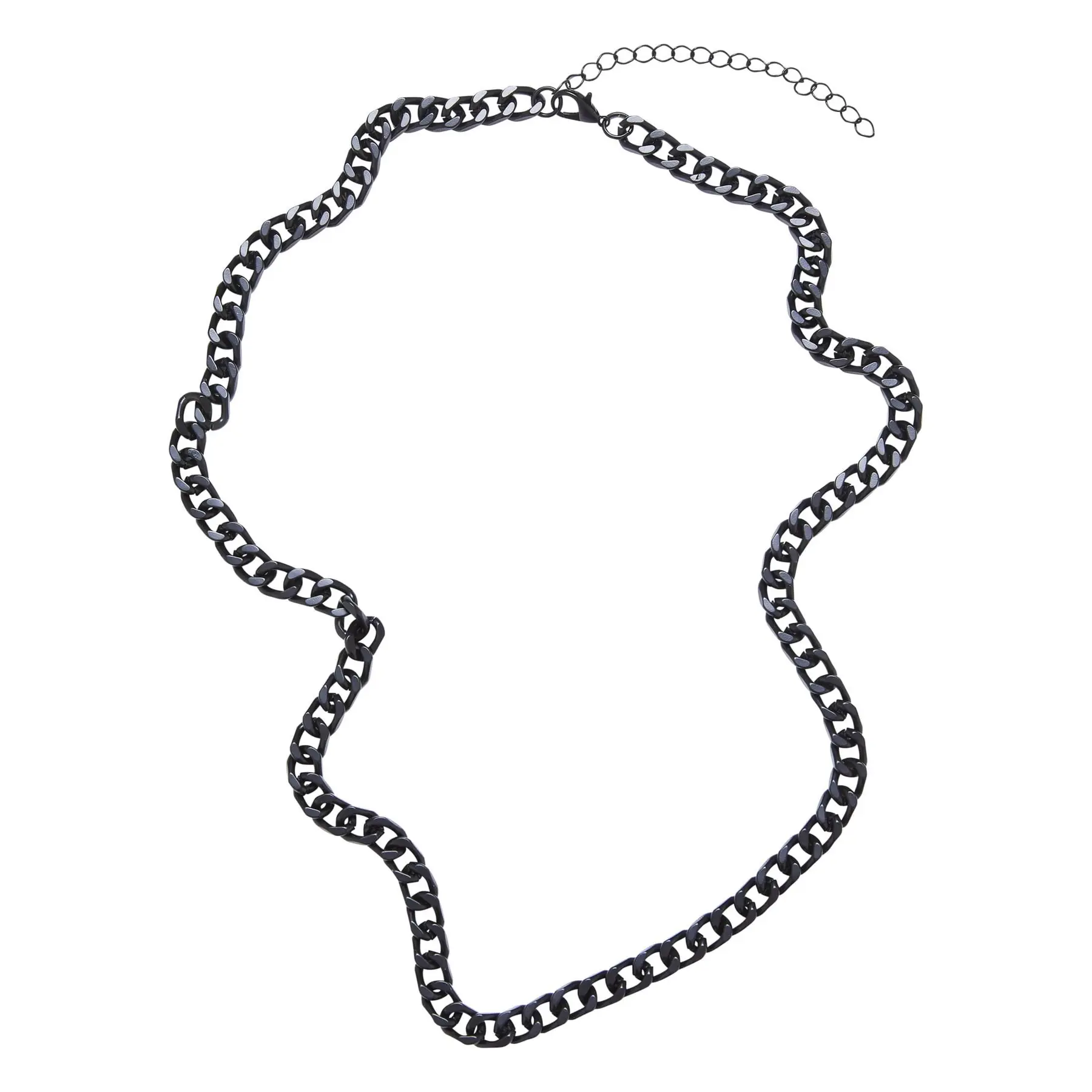 4065812490865 - Long Basic Chain Chain Necklace Halskette schwarz