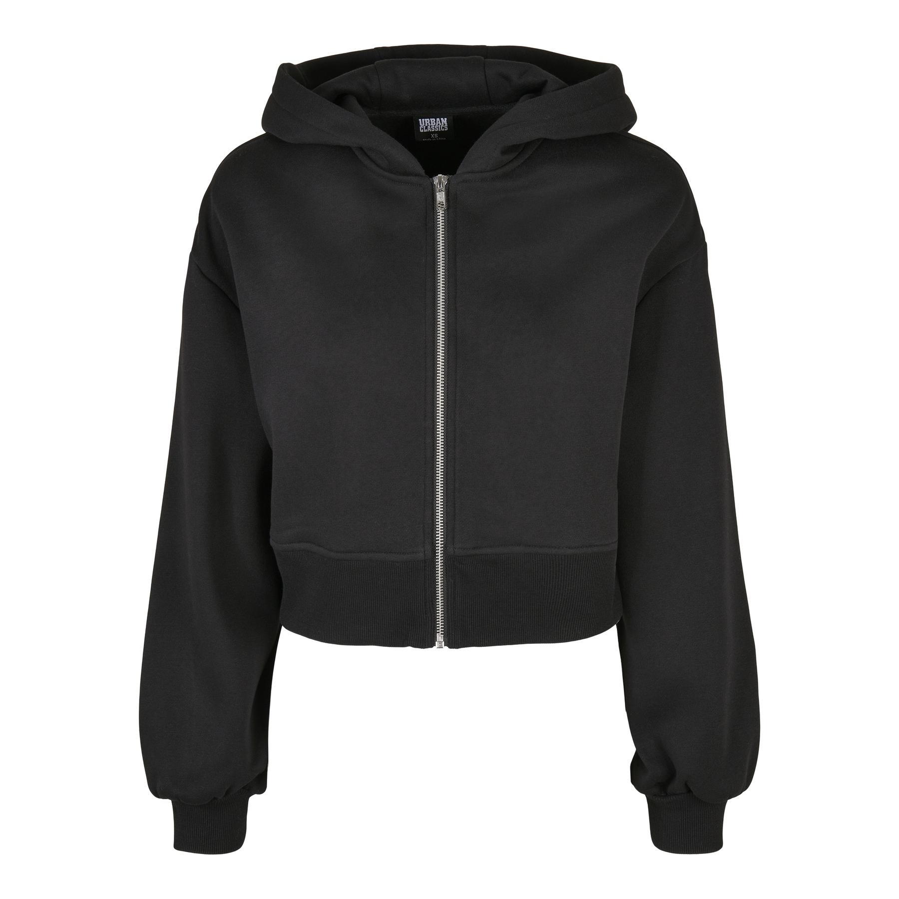 4065812071941 - Sweatshirt mit kurzer Kapuze und Reißverschluss Damen Oversized GT