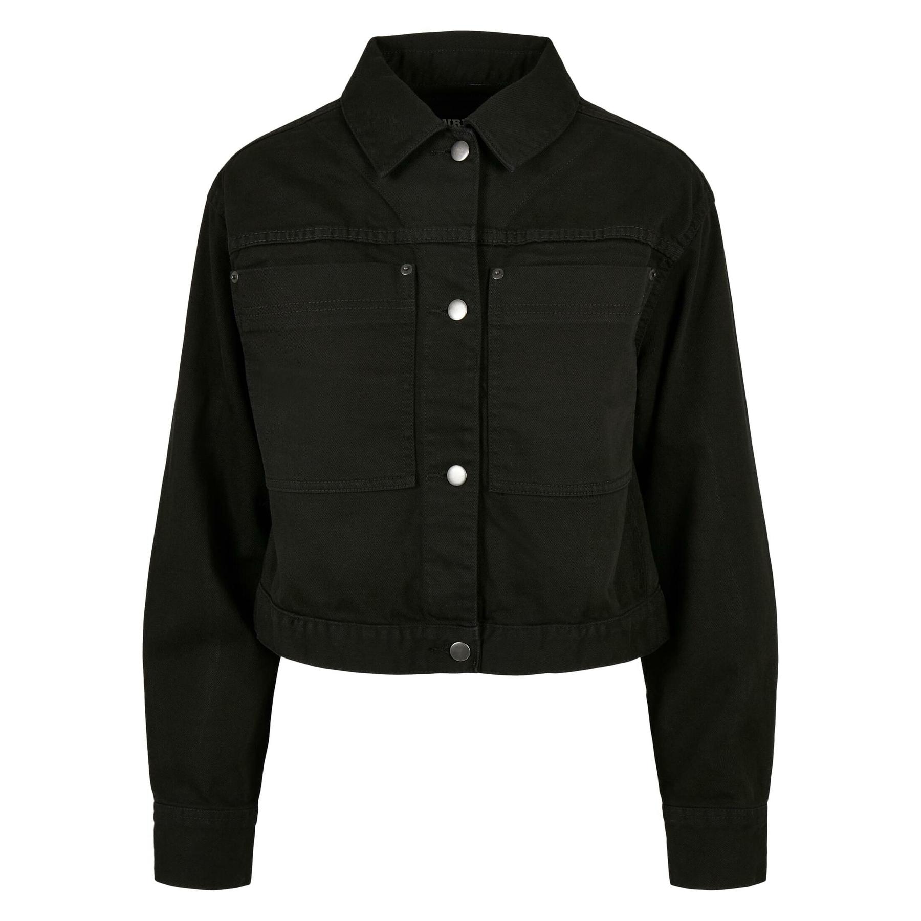 4065812128300 - Kurze Jeansjacke Damen Boxy Worker