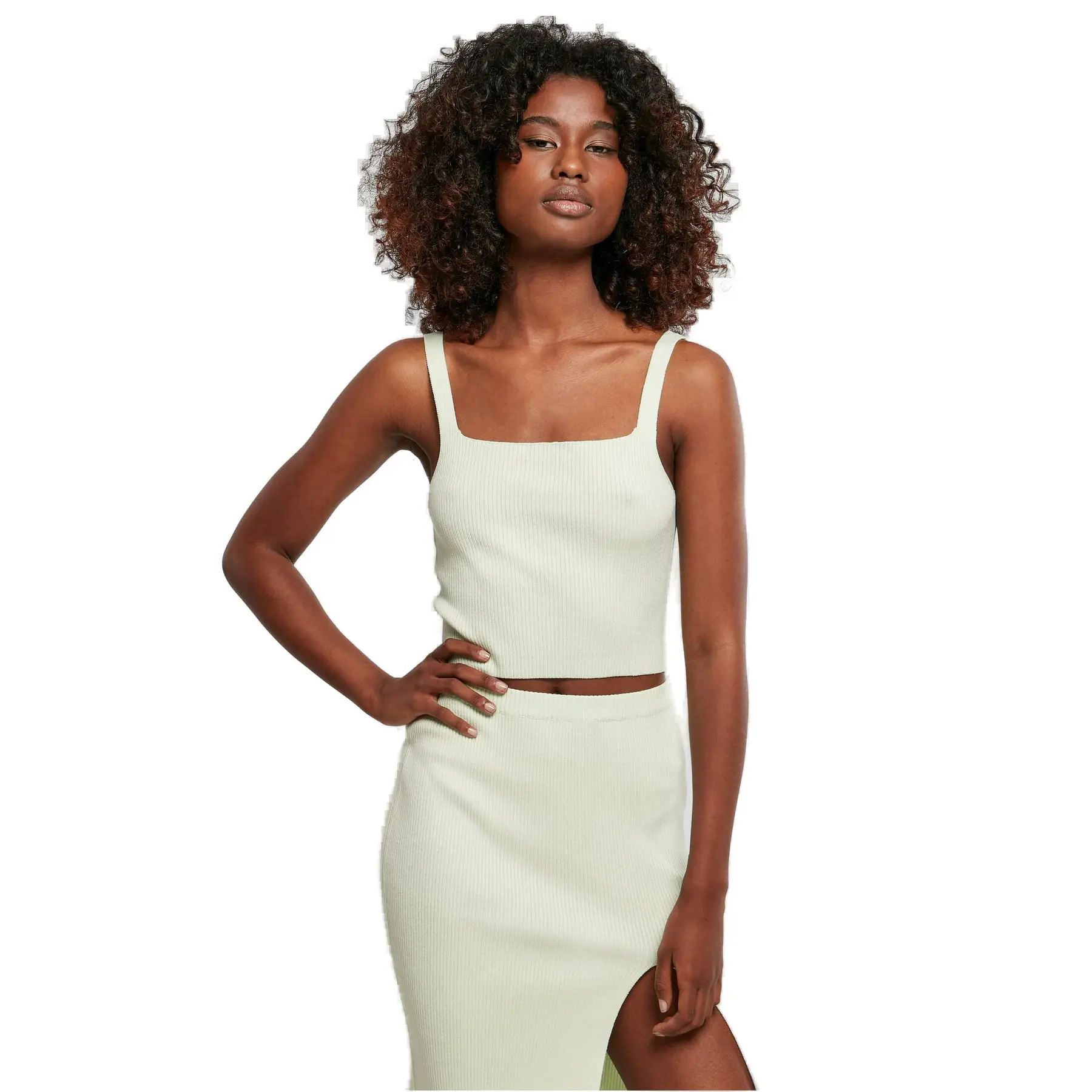 4065812115805 - Kurzes Strick-Top Damen Urban Classics