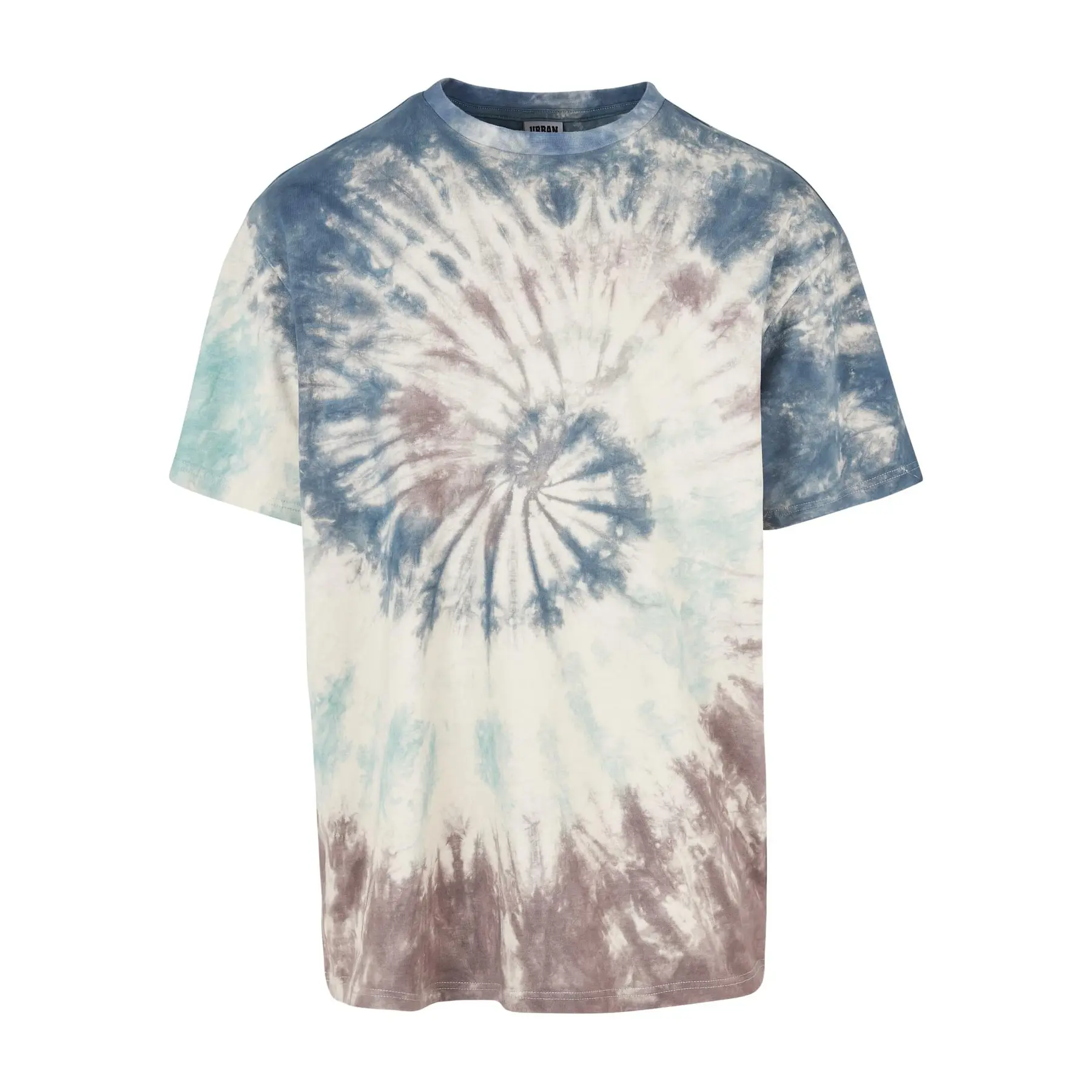 4065812176561 - Oversize Tie Dye Tee T-Shirt altweiß in 3XL