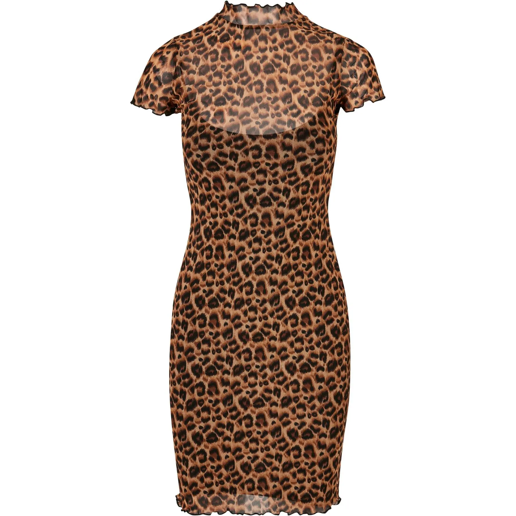 4065812223395 - Doppellagiges Kleid aus Strick Frau Urban Classics