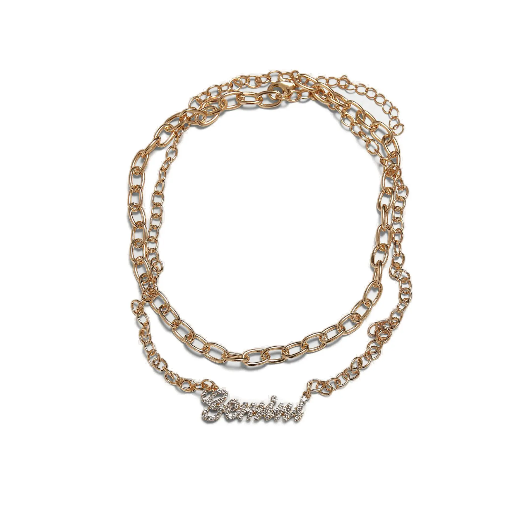 Urban Classics Unisex Doré Necklace Diamond Zodiac Gemini