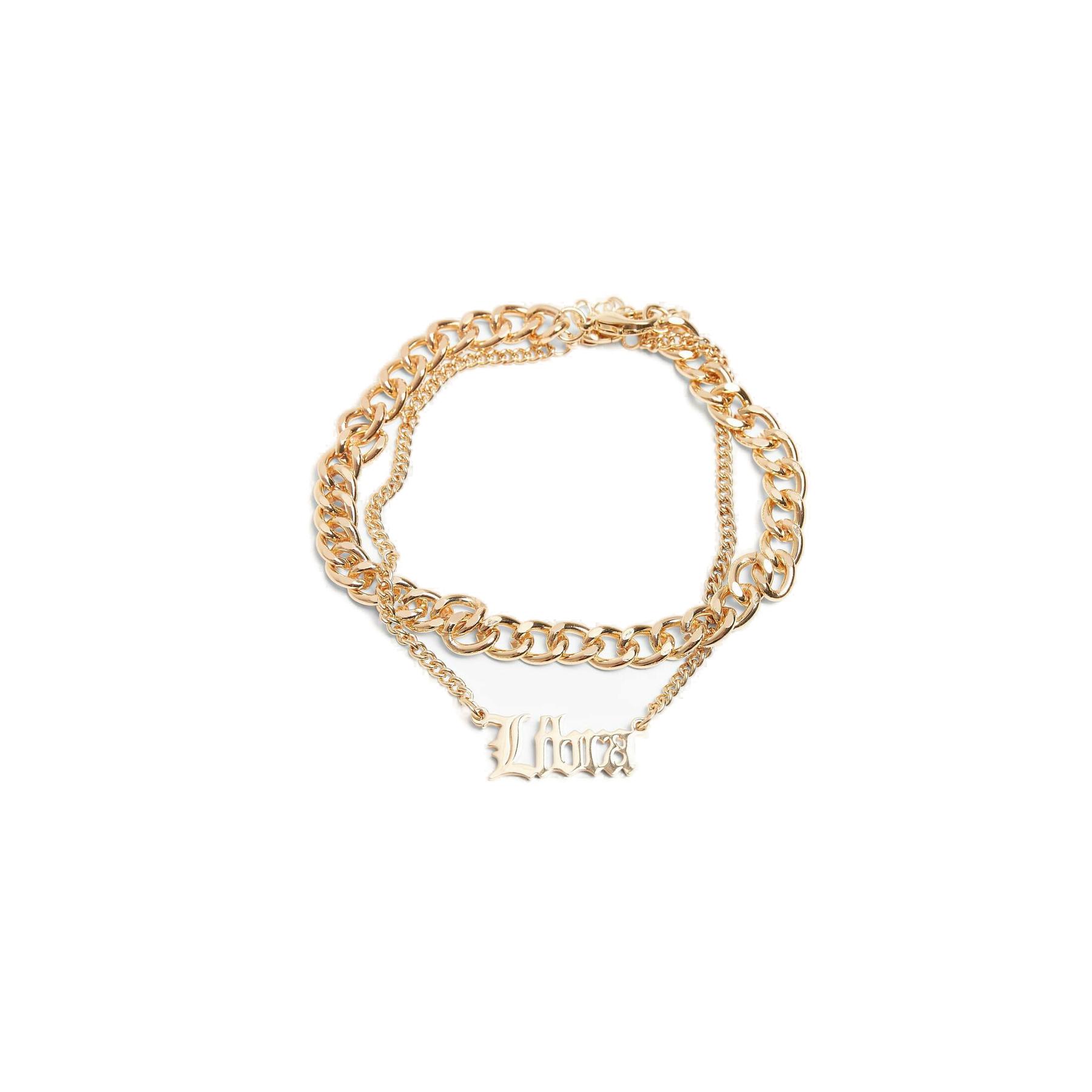 4065812131232 - Zodiac Golden Anklet Libra Fusskette goldfarben