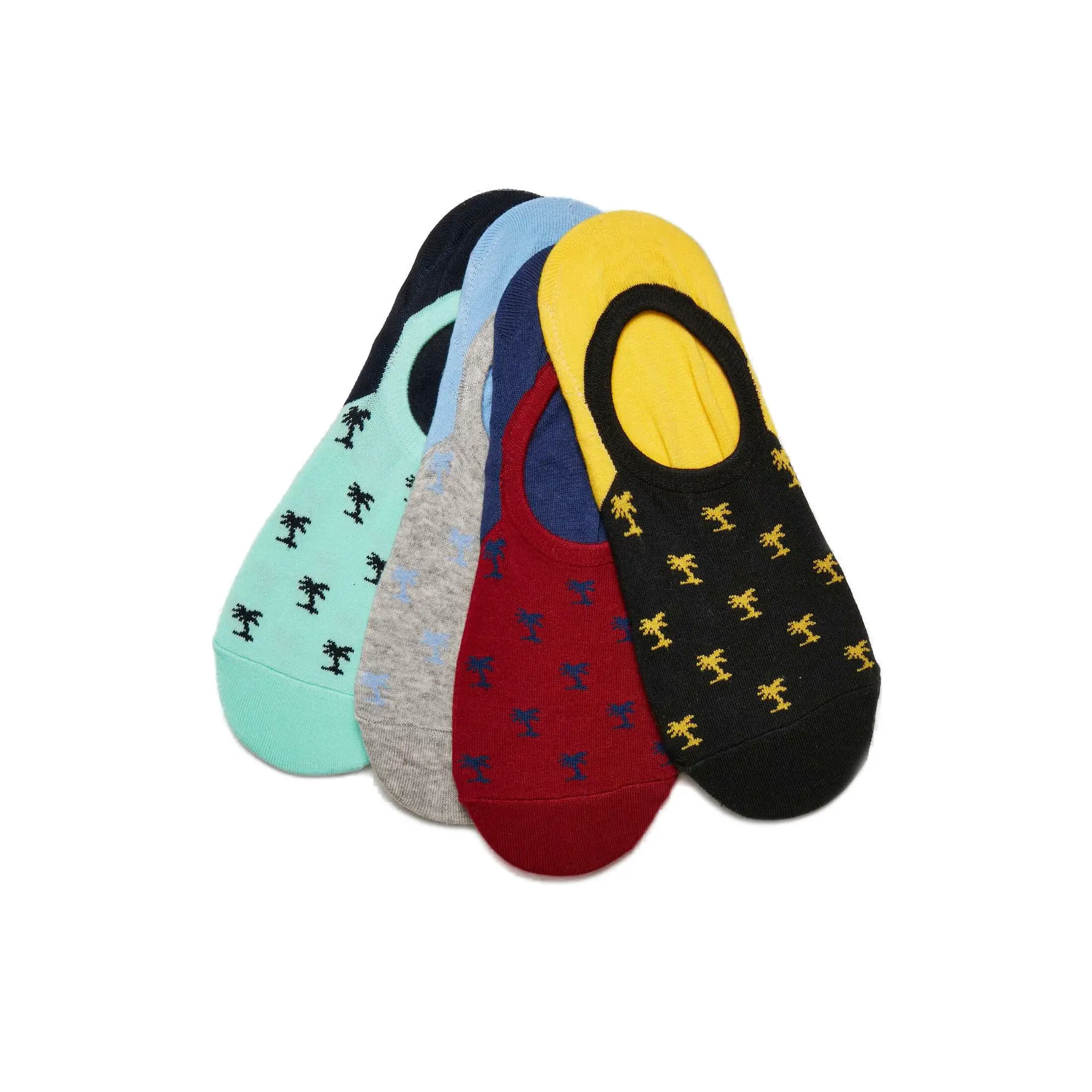 Pairs of socks Urban Classics Reccyled Yarn Invisbile Palmtree (x4)