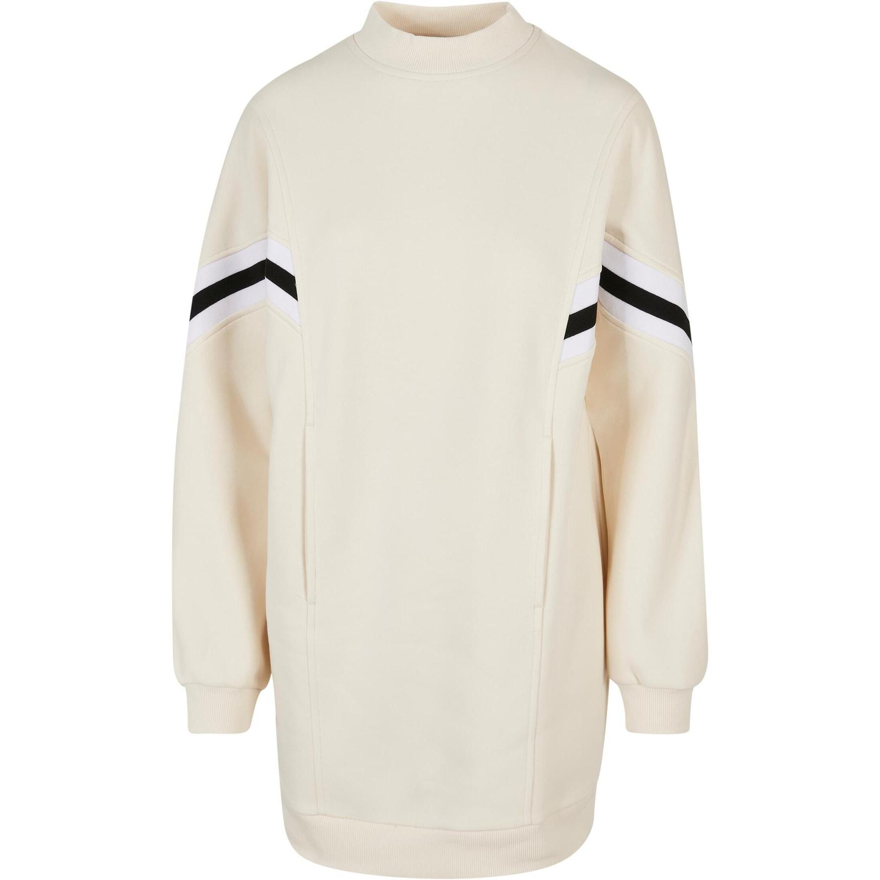 Abito donna in felpa oversize  College