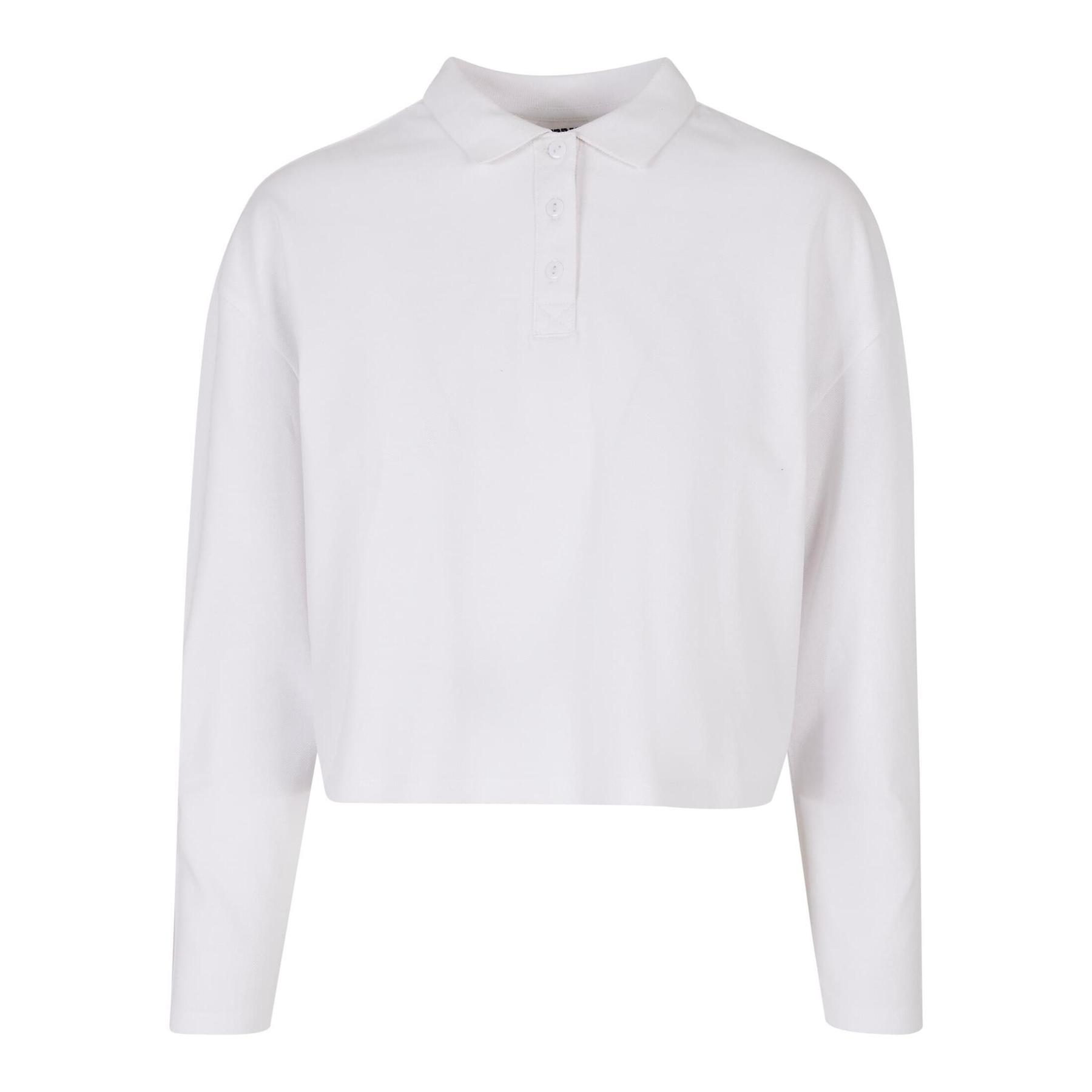 4065812233806 - Kurzes Polohemd mit langen Ärmeln Oversize Damen GT