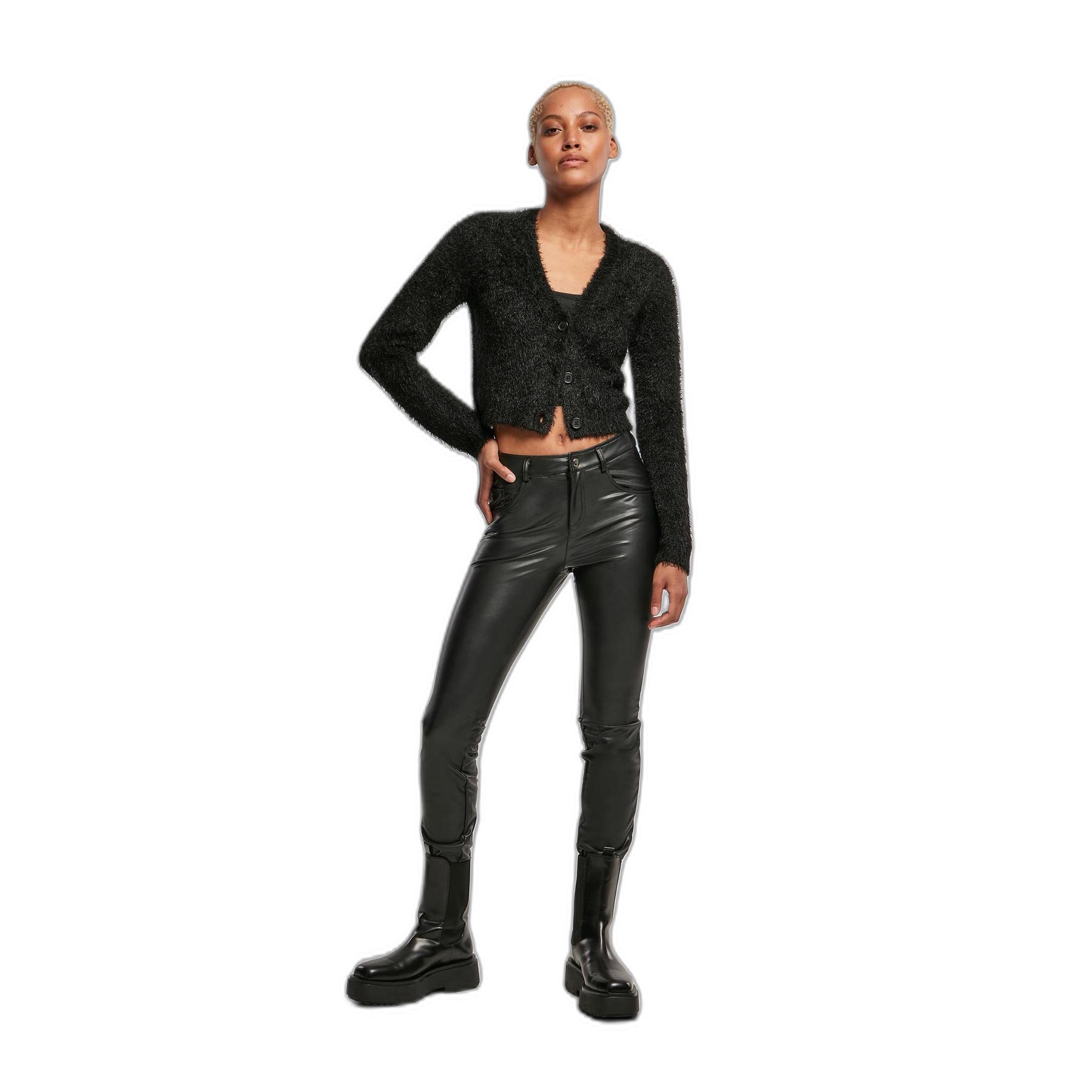 4065812356697 - Strickjacke mit Cropped-Federn Frau GT