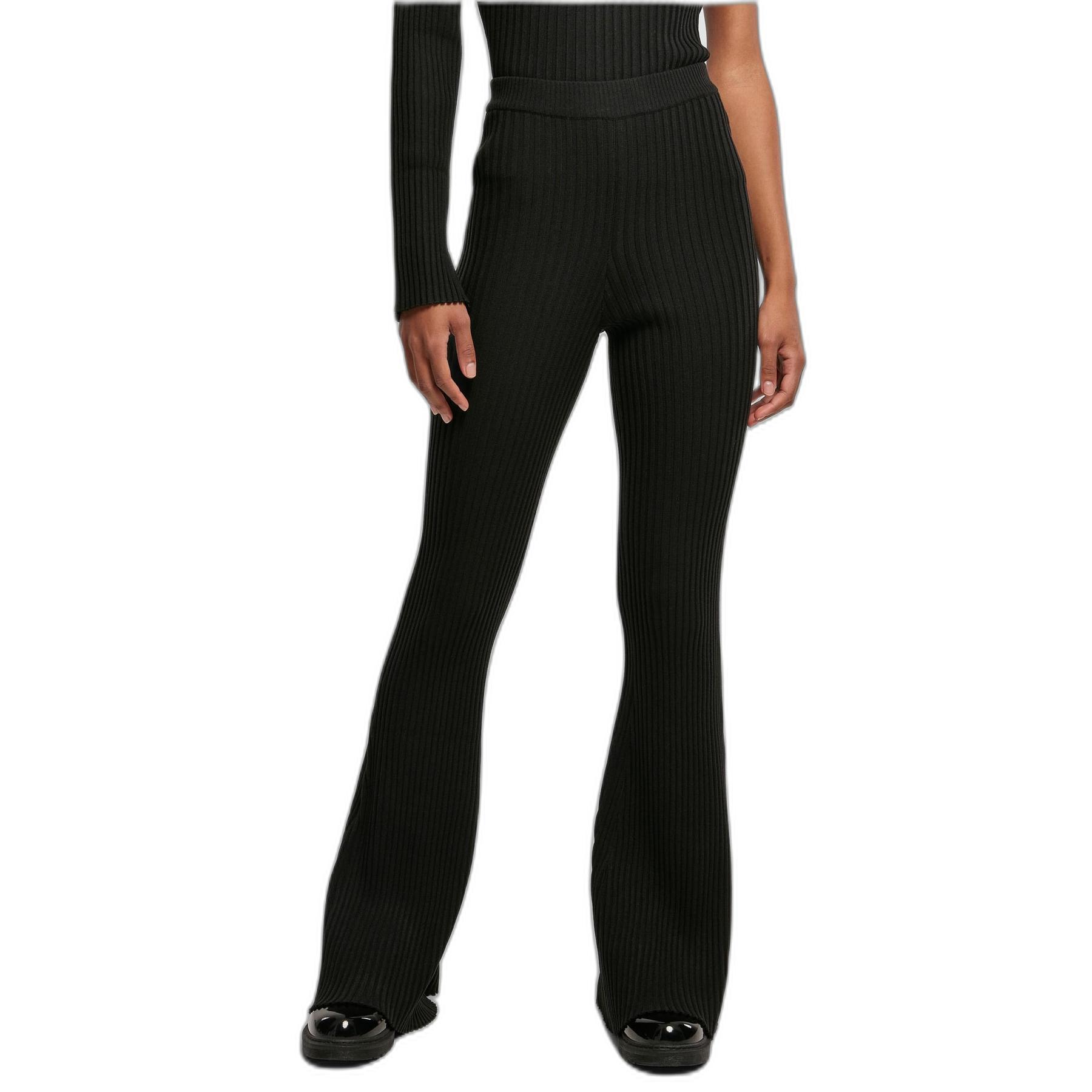 4065812355416 - Legging gerippt ausgestellt Frau Urban Classics