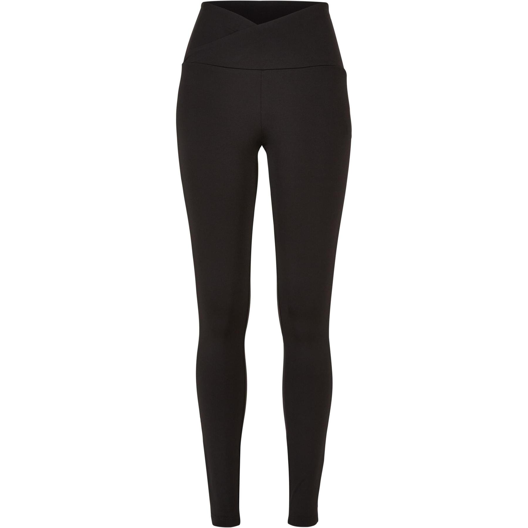 4065812357458 - Ladies Recycled V Waist Leggings Leggings schwarz