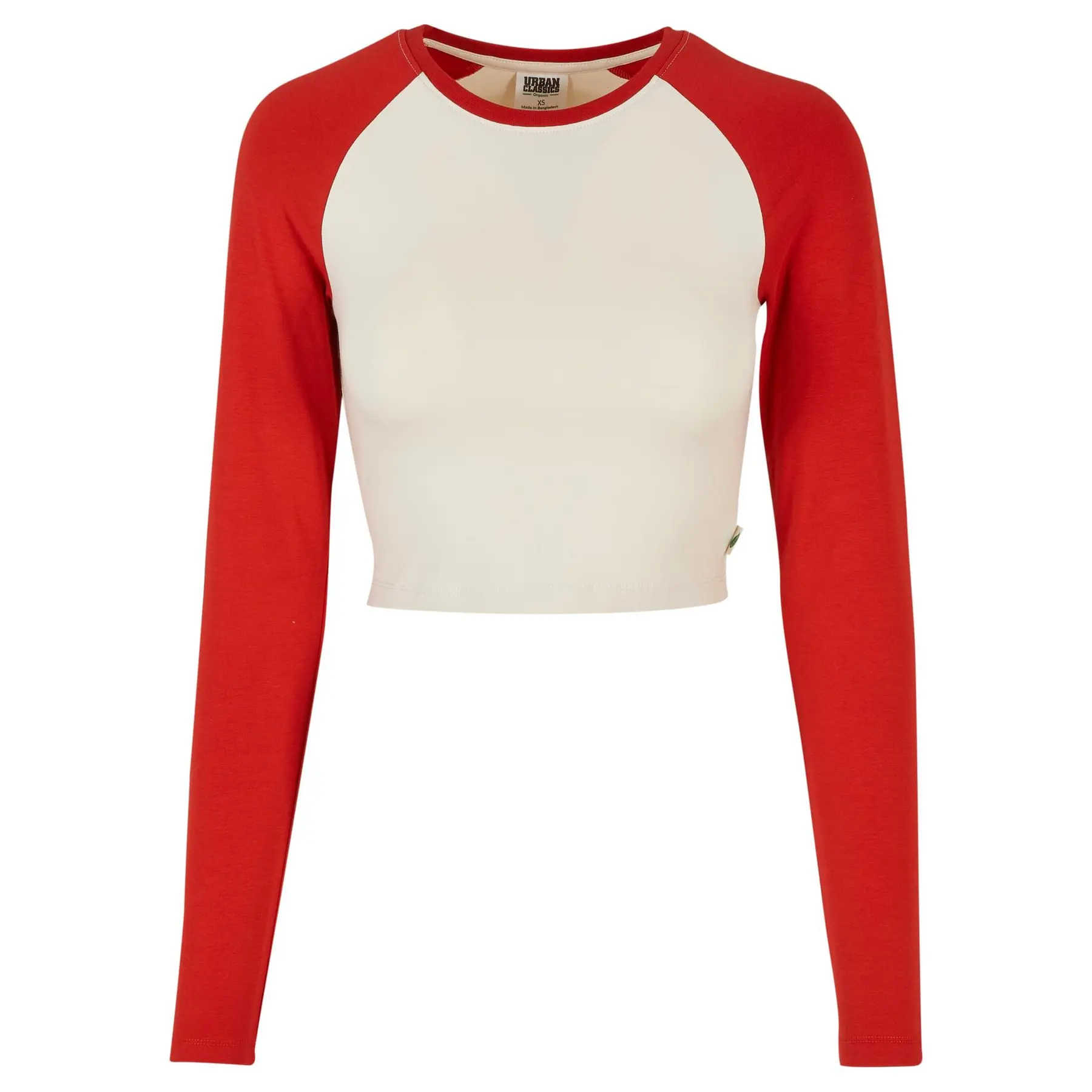 4065812352309 - Bio-Langarm-Crop-T-Shirt Frau Retro Baseball GT