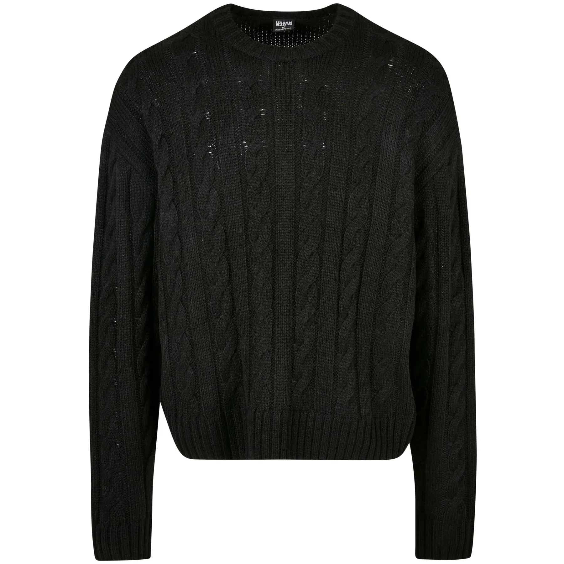 4065812178855 - Boxy Sweater Strickpullover schwarz