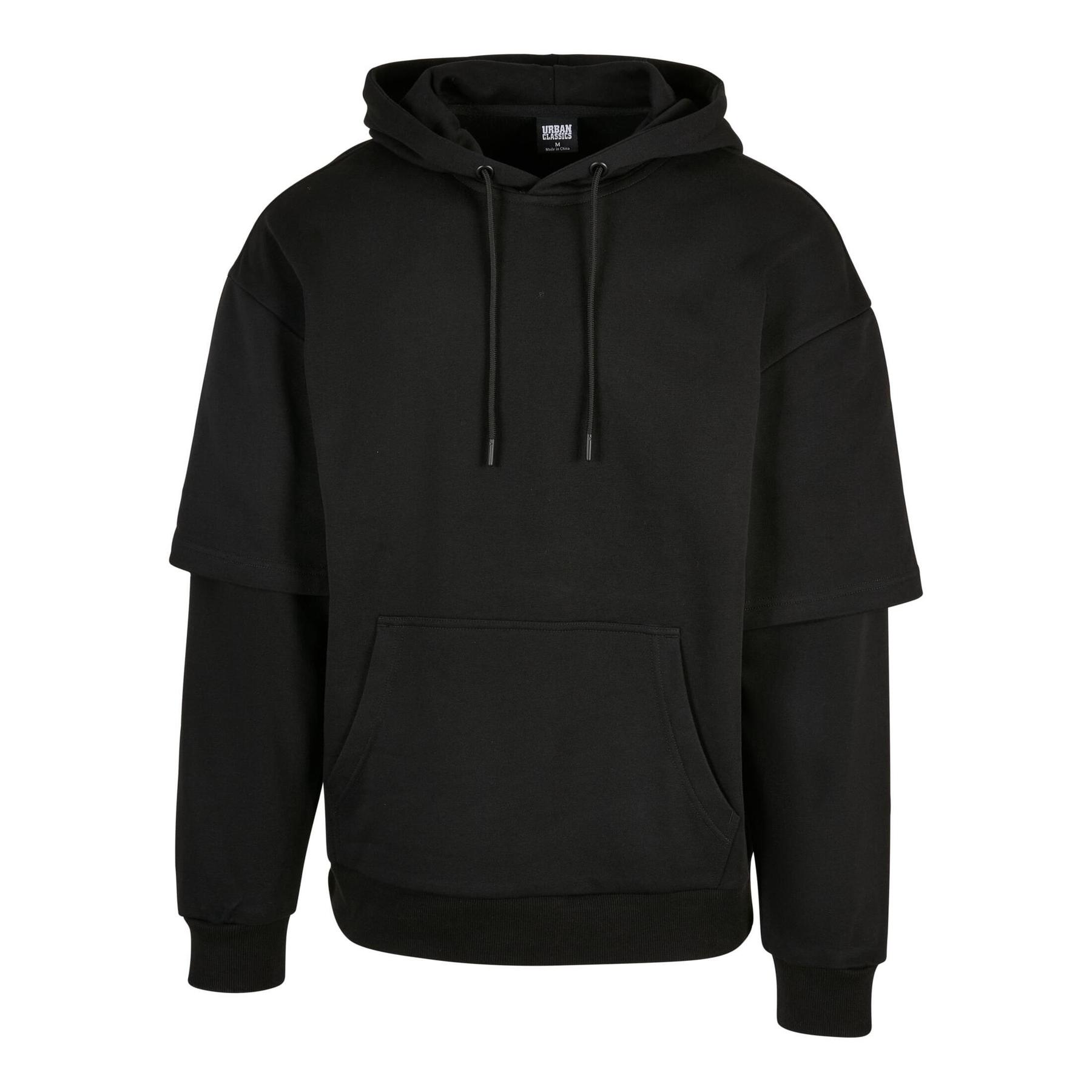 4065812263810 - Kapuzenpullover mit doppelten Ärmeln Urban Classics 4065812263810 - Kapuzenpullover mit doppelten Ärmeln Urban Classics