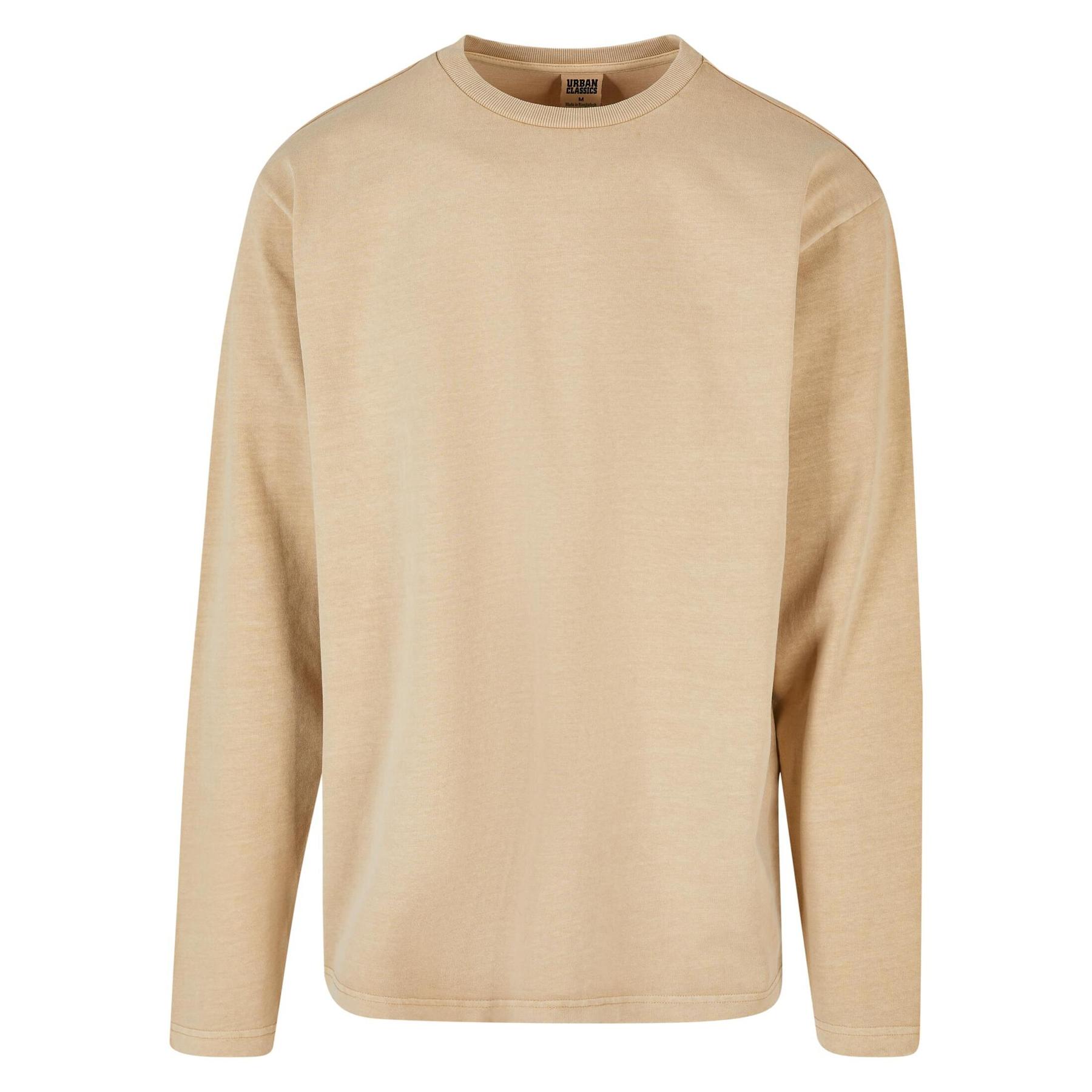 4065812363787 - Übergroßes T-Shirt langarm Heavy Garment Dye